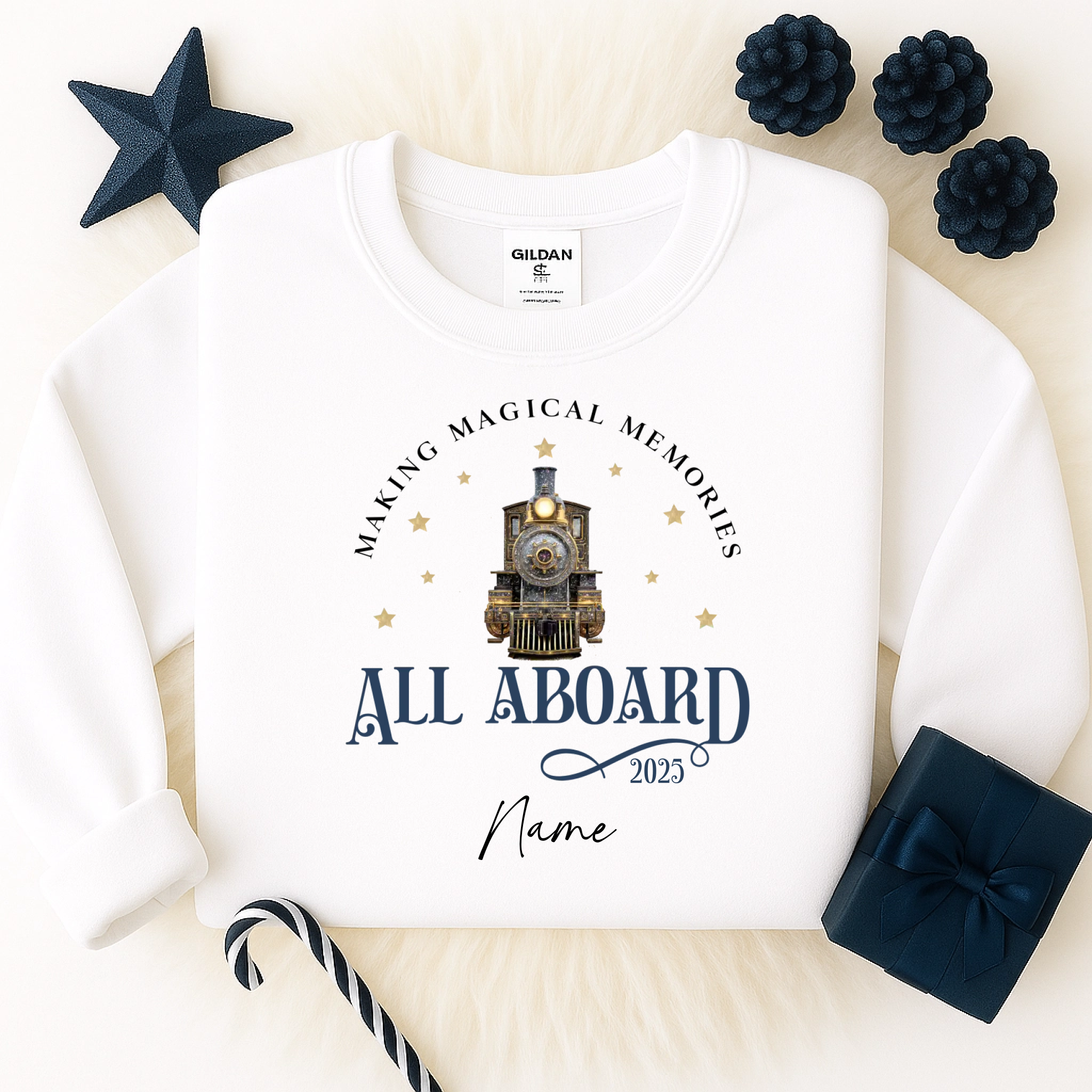 DTF - All Aboard 2025 Navy