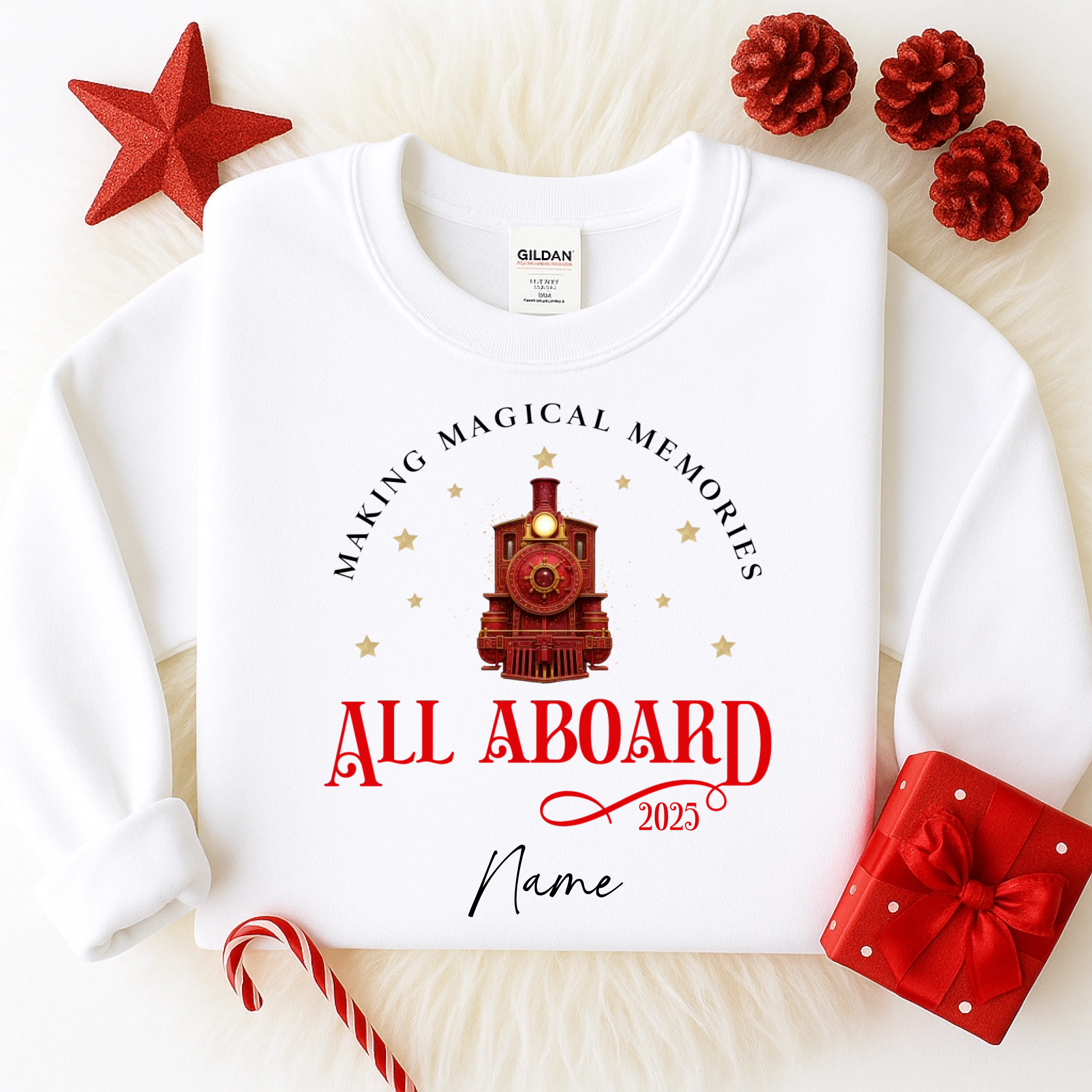 DTF - All Aboard 2025 Red