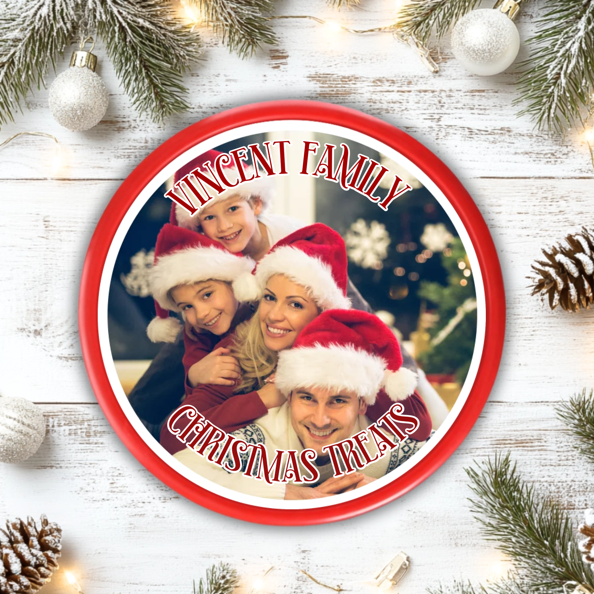 Chocolate Tub Decal - Upload Your Own Photo