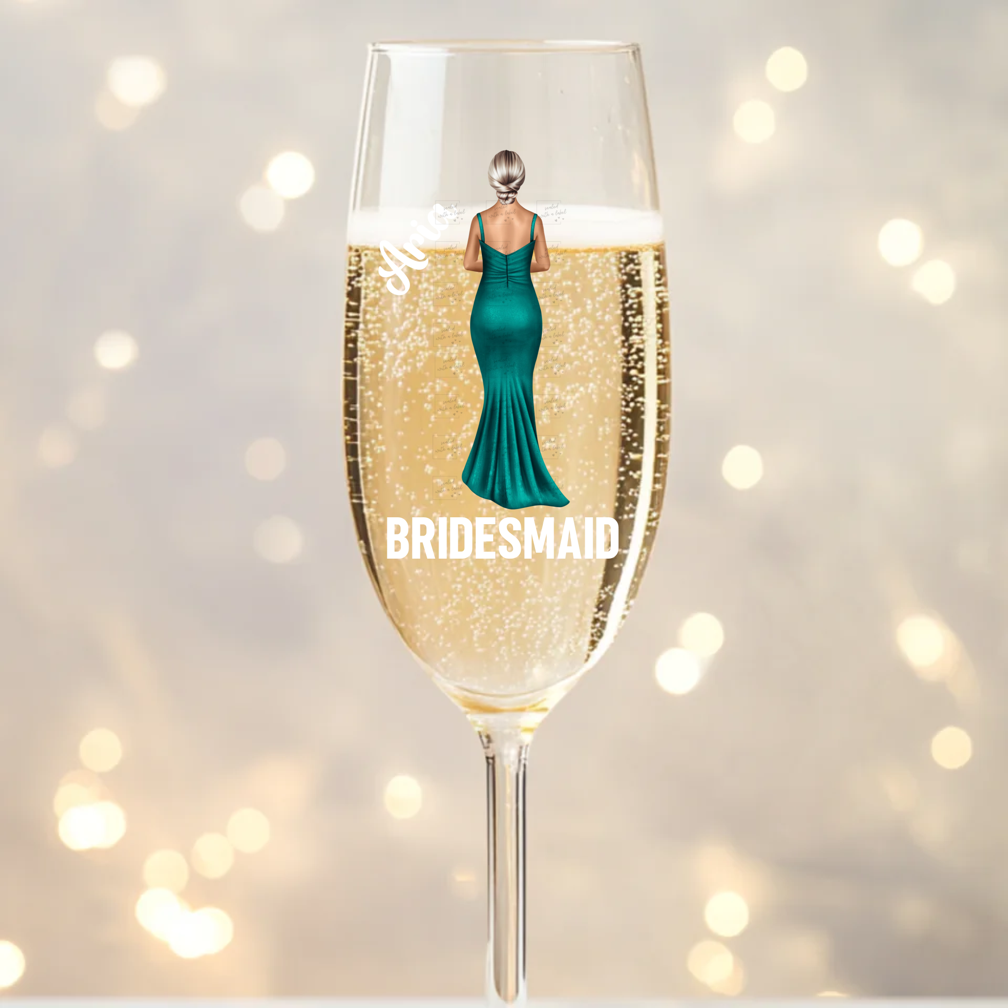 UVDTF -  Create Your Own Bridesmaid Decal