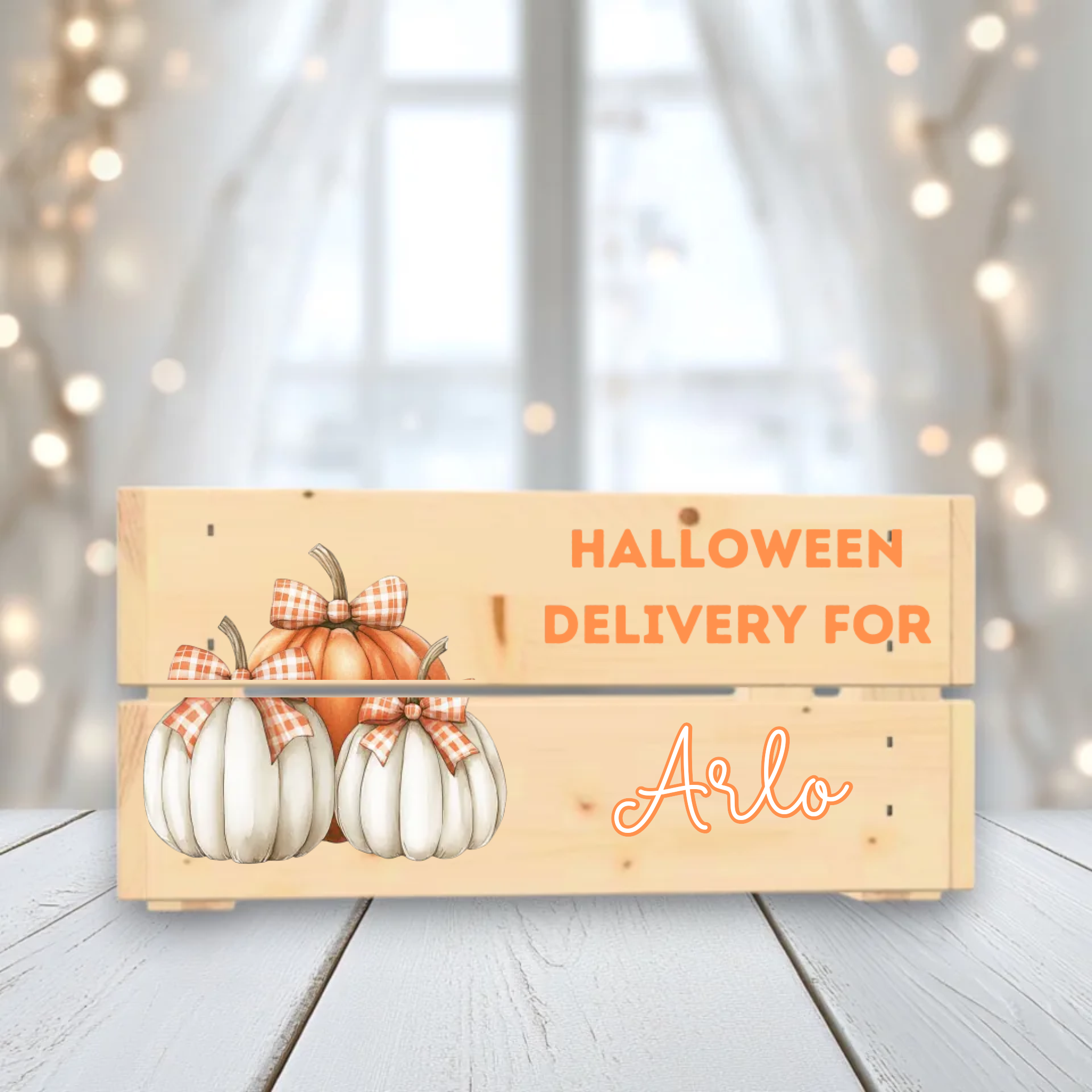 UVDTF - Halloween Crate Decal Pumpkins