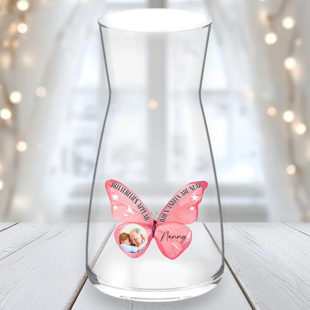 UVDTF  - Butterfly Vase Decal
