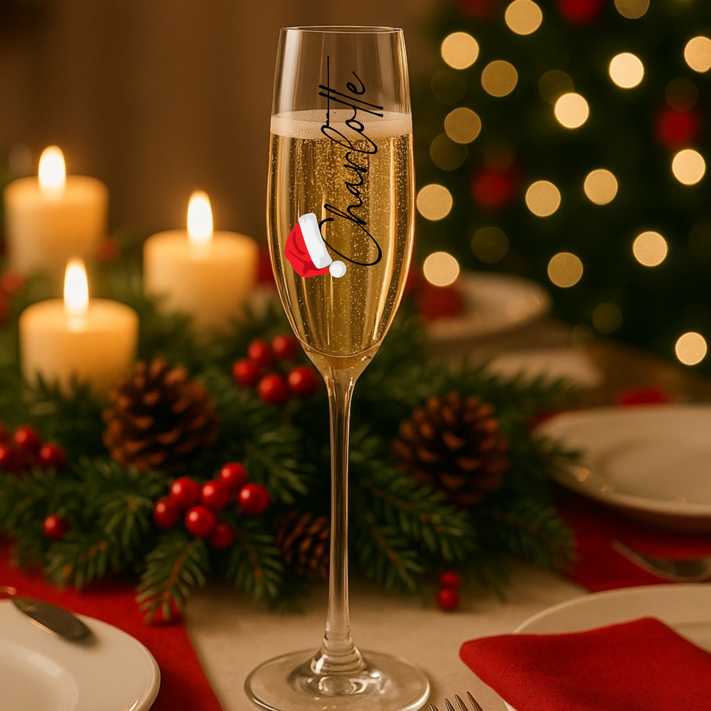 UVDTF  - Santa Glass Name Decal