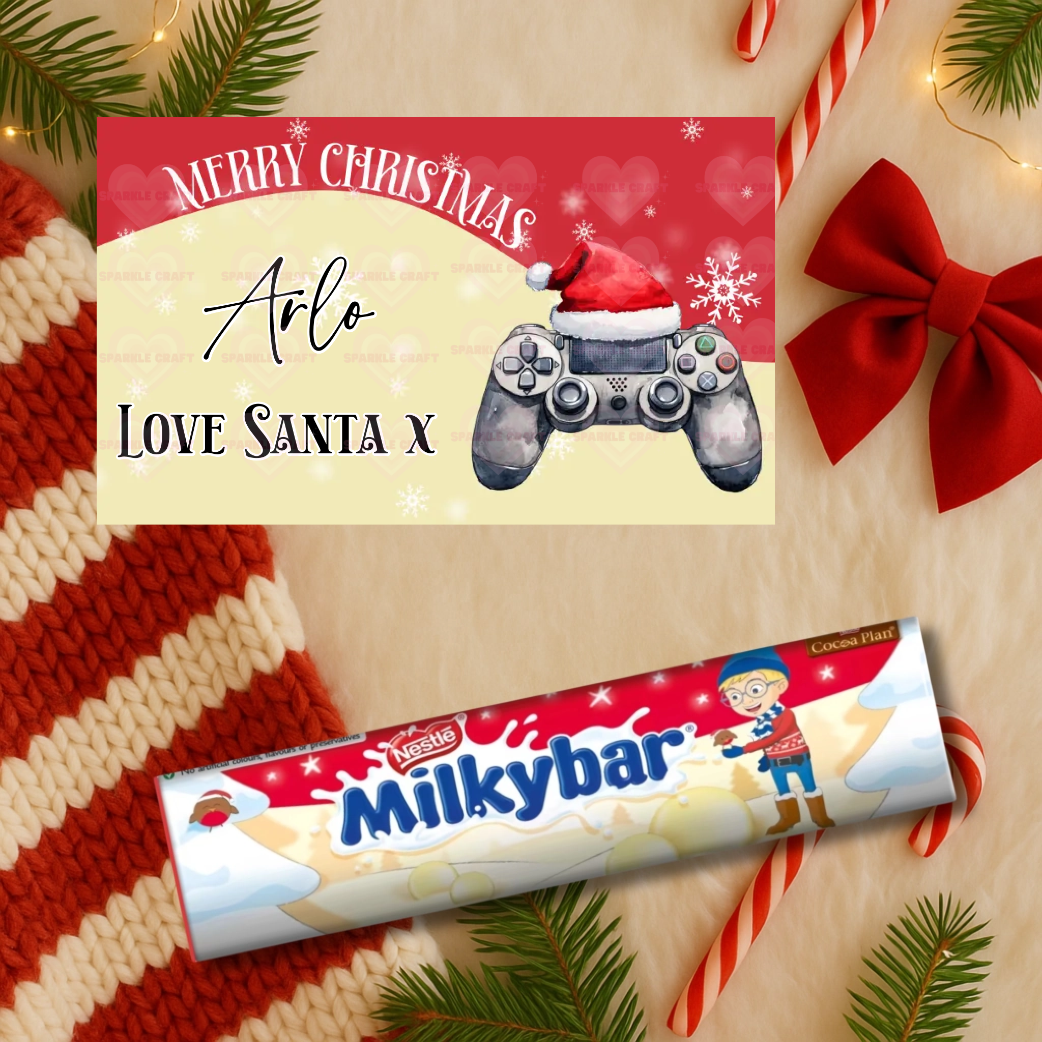 Sweet tube label - Dark Controller