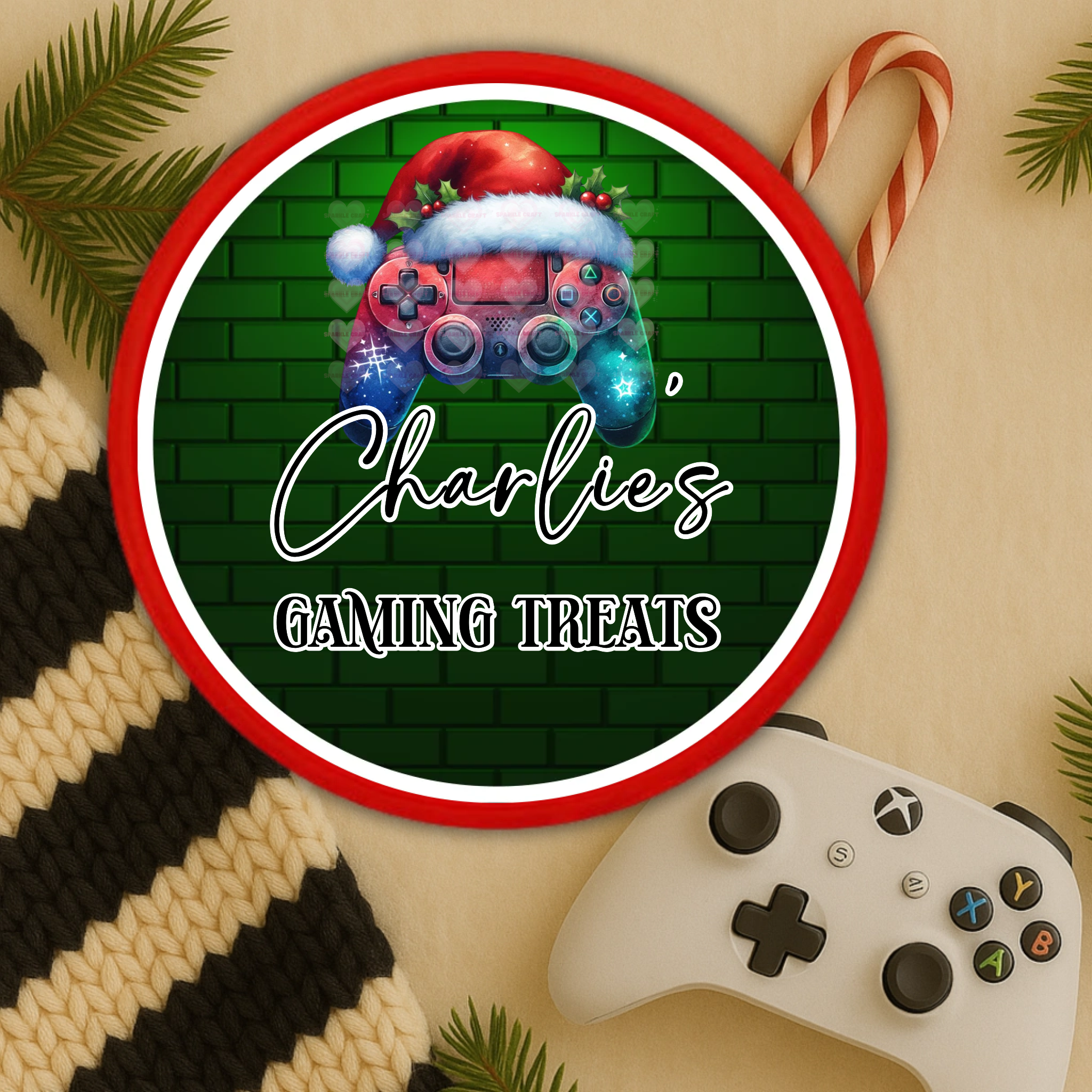 Chocolate Tub Decal - Gaming