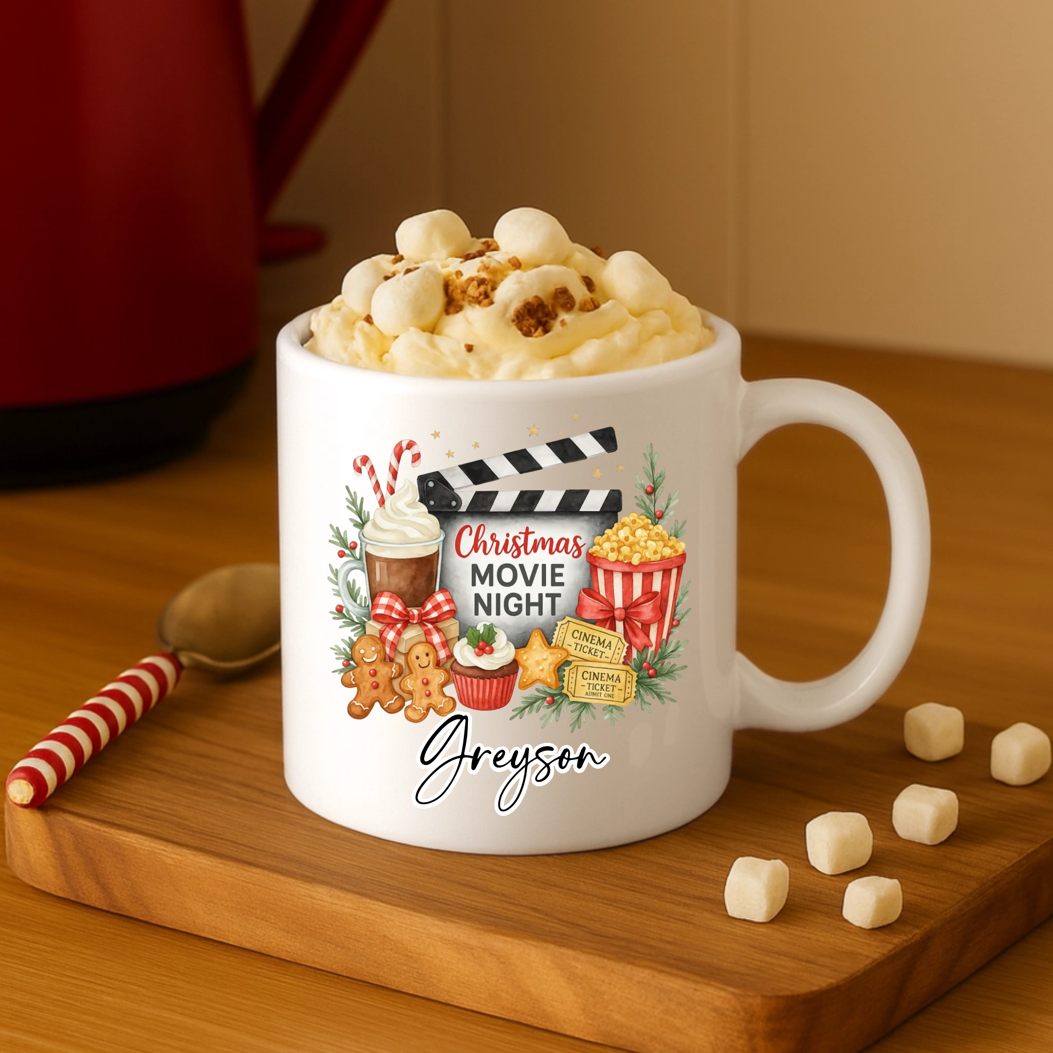 UVDTF -  Christmas Movie Mug Decal