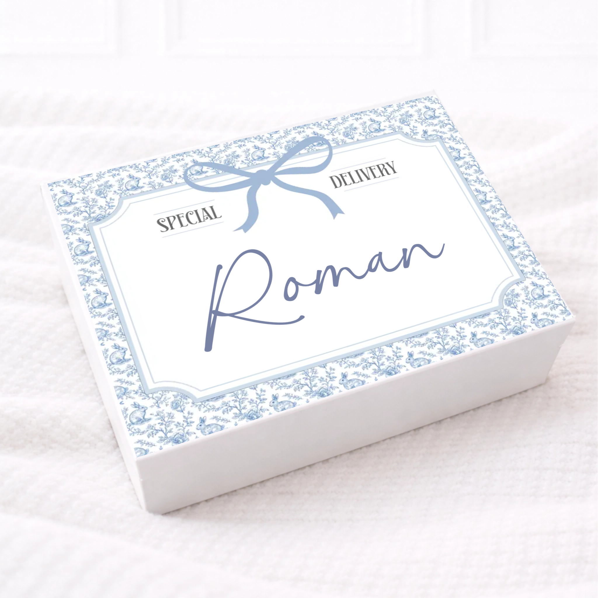 Blue Easter - Magnetic Box Decal