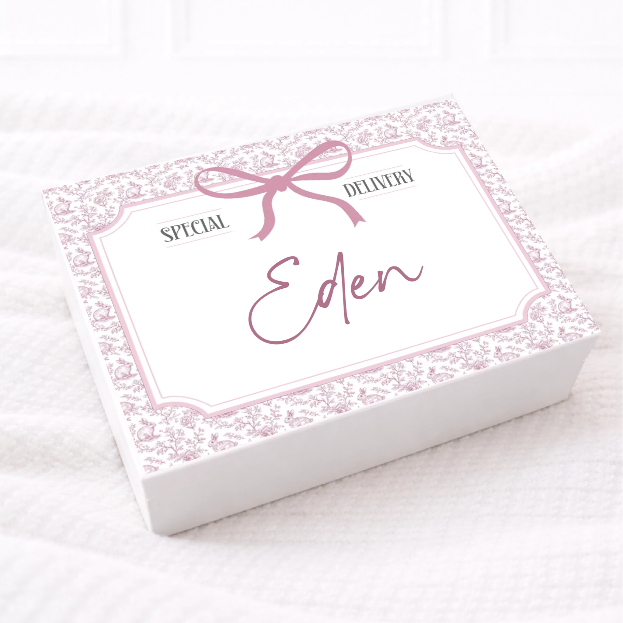 Pink Easter - Magnetic Box Decal