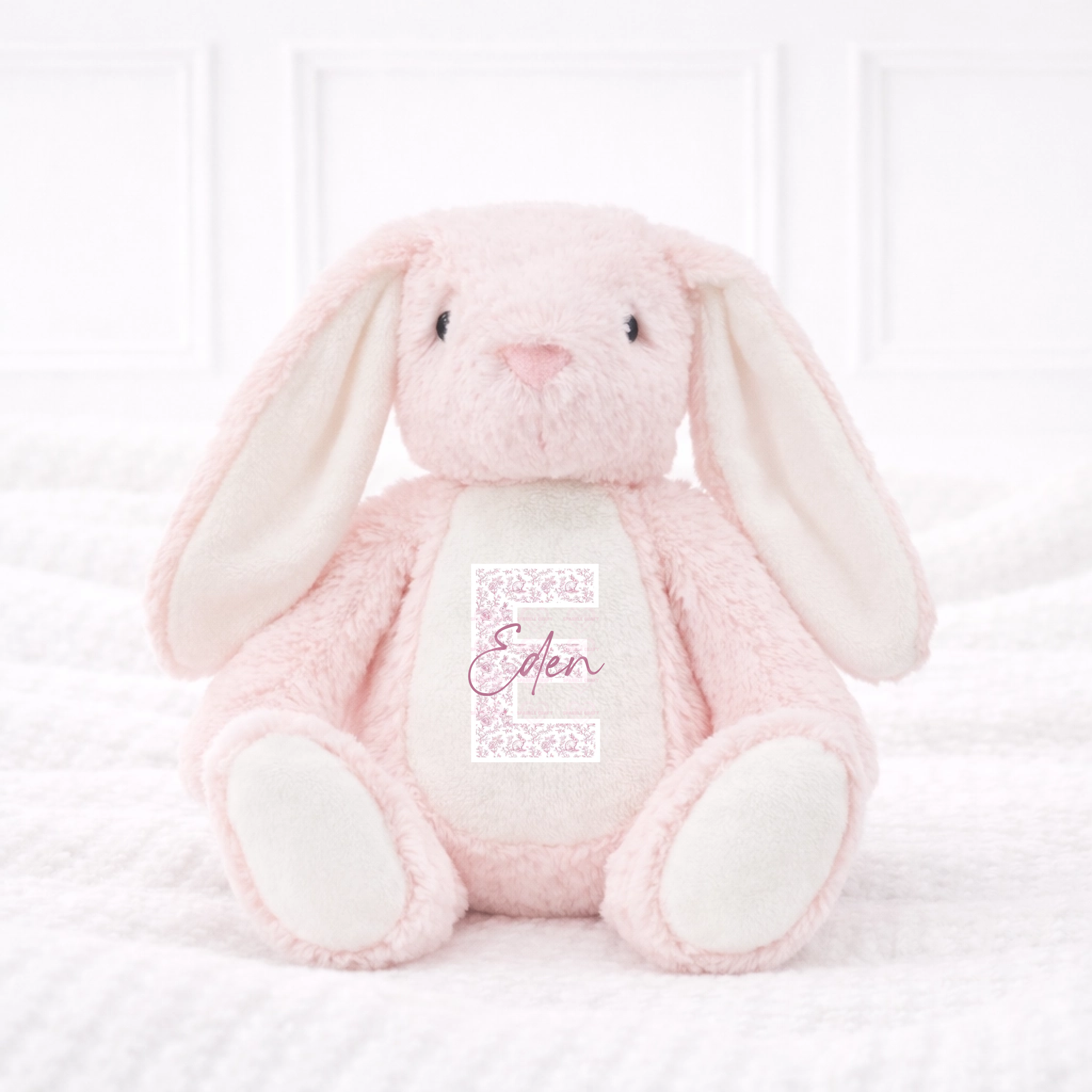 DTF - Mumbles Bunny Pink Letters