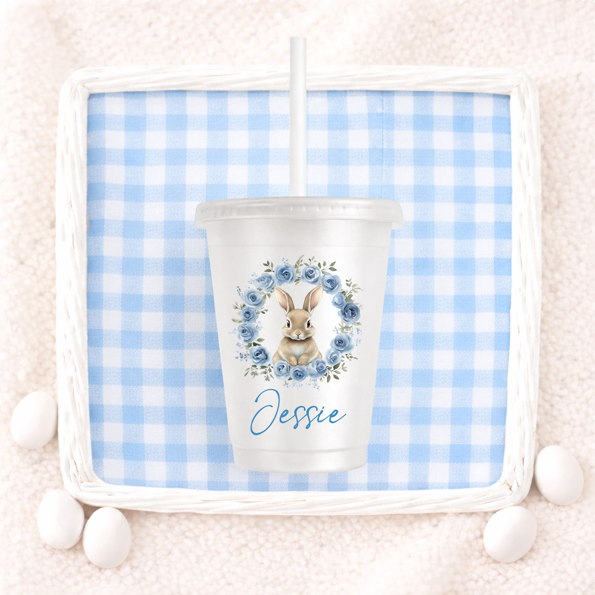 UVDTF - Blue Roses Decal