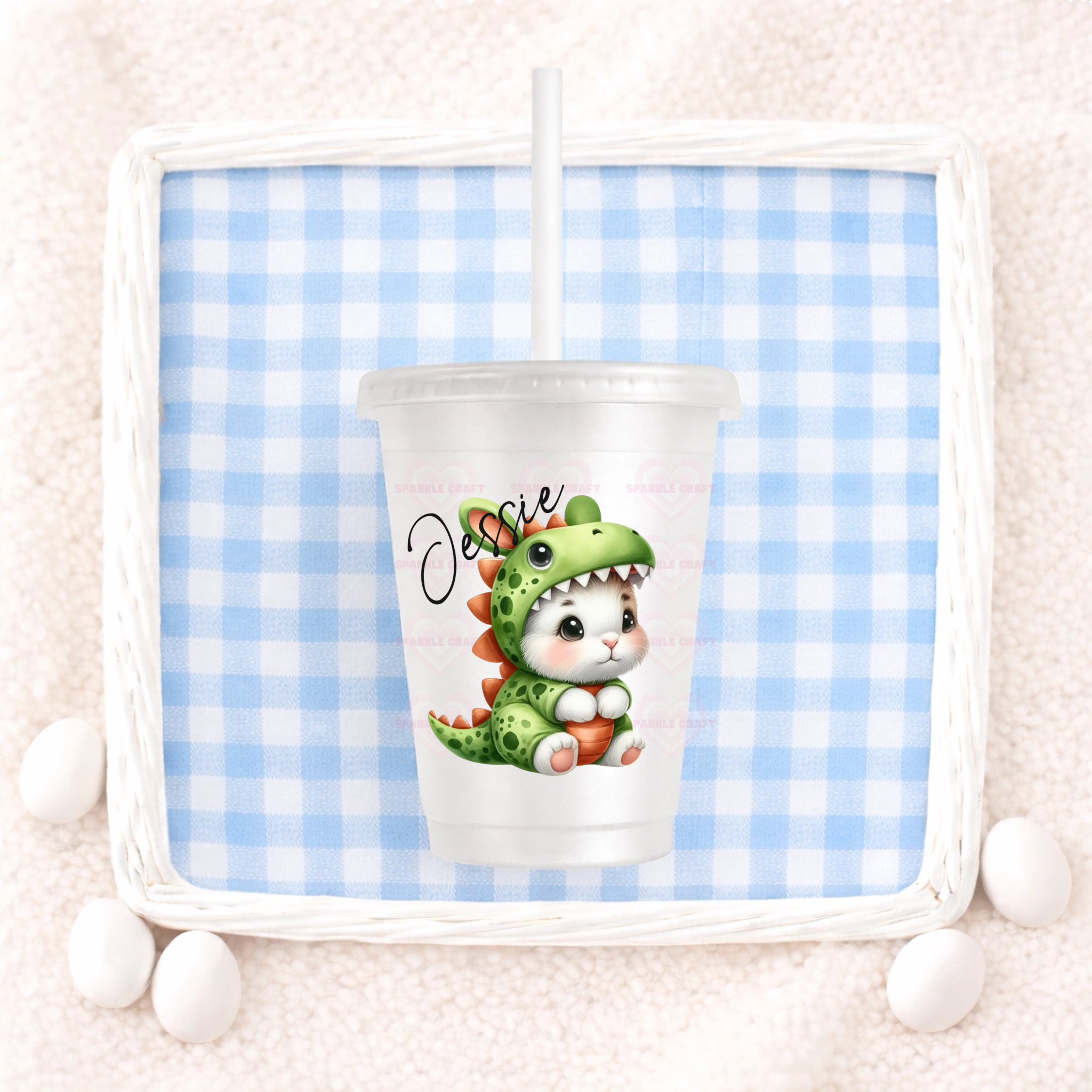 UVDTF - Dinosaur Bunny Decal