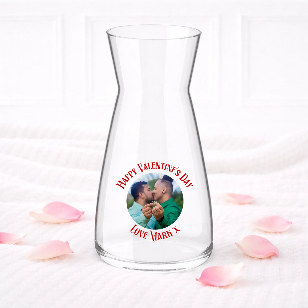 UVDTF  - Round Photo Vase Decal