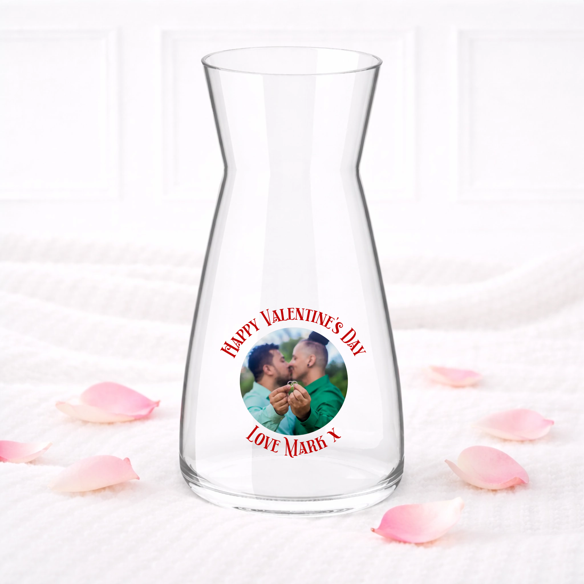UVDTF  - Round Photo Vase Decal