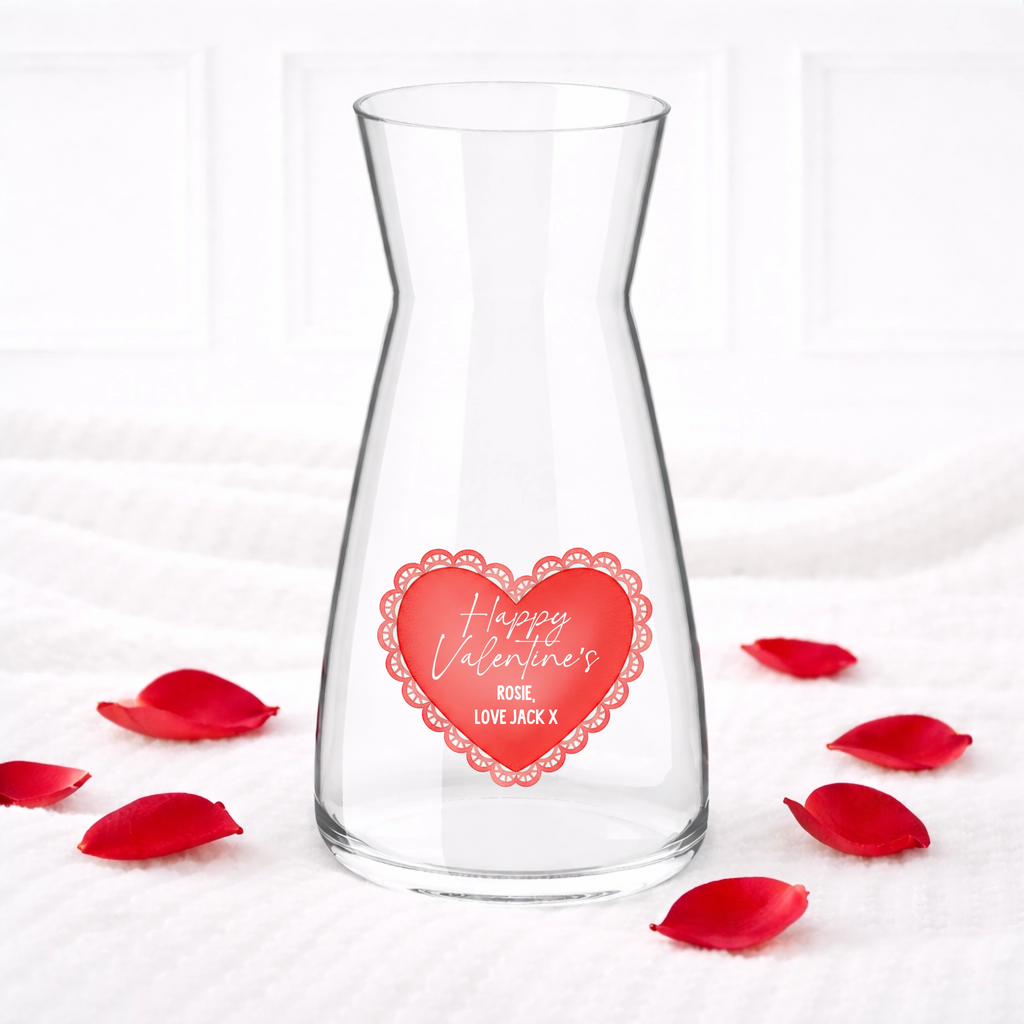 UVDTF  - Heart Vase Decal