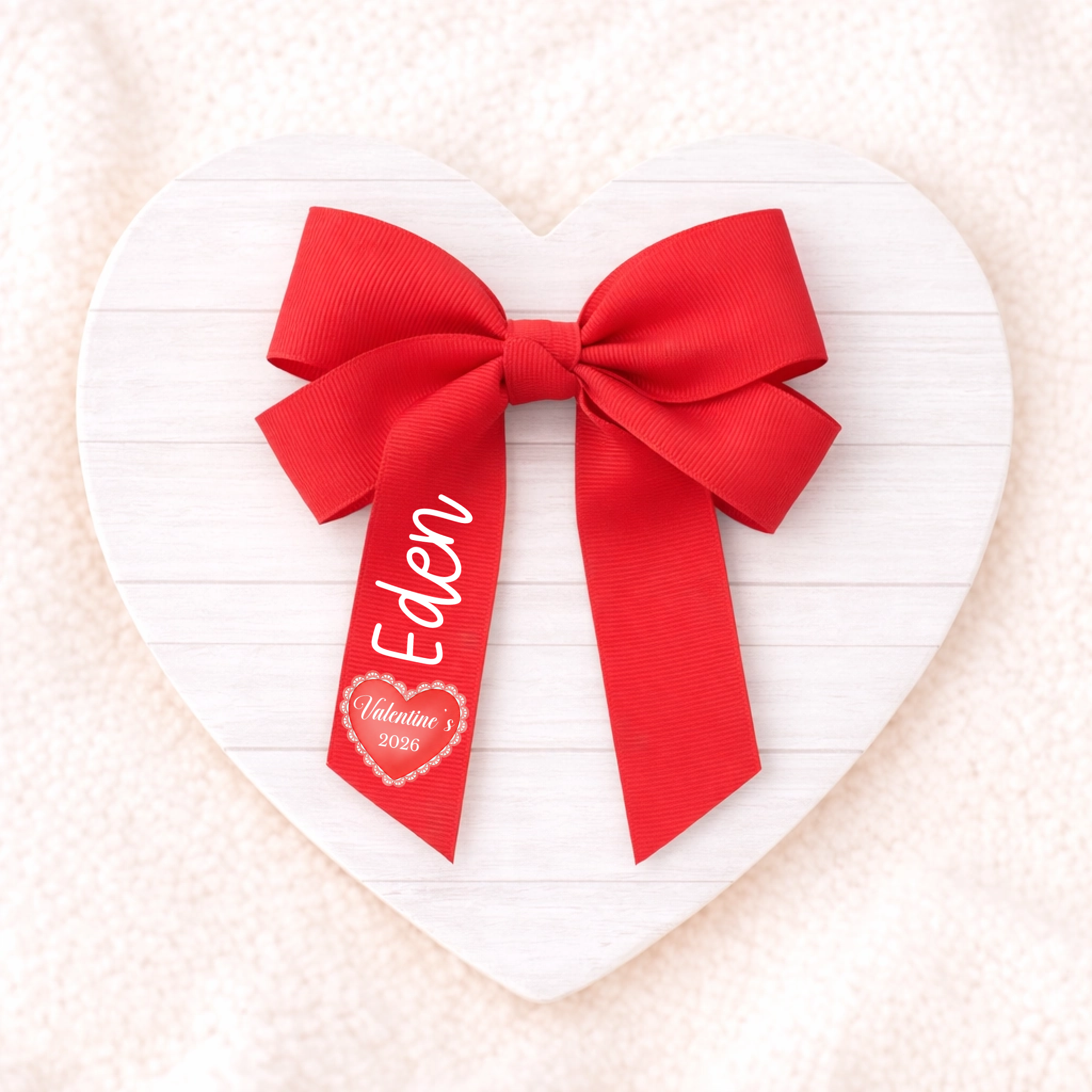 DTF -  Valentines 2026 Hair Bow Decal
