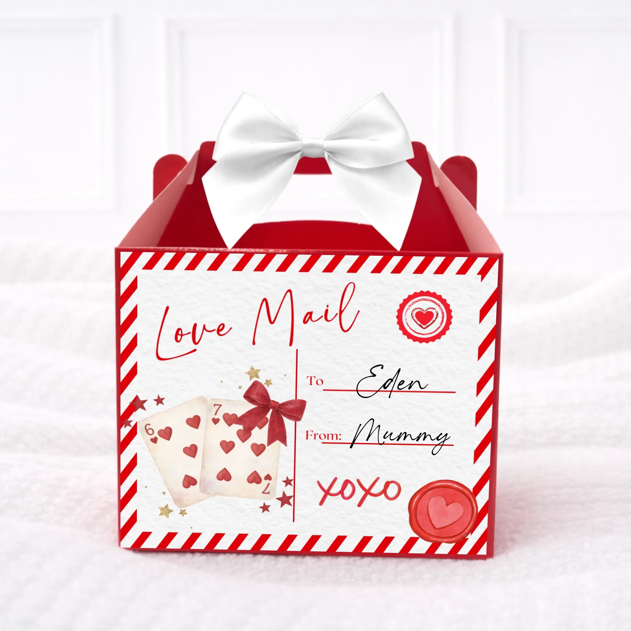 Love Mail 67 - White Party Box Decal