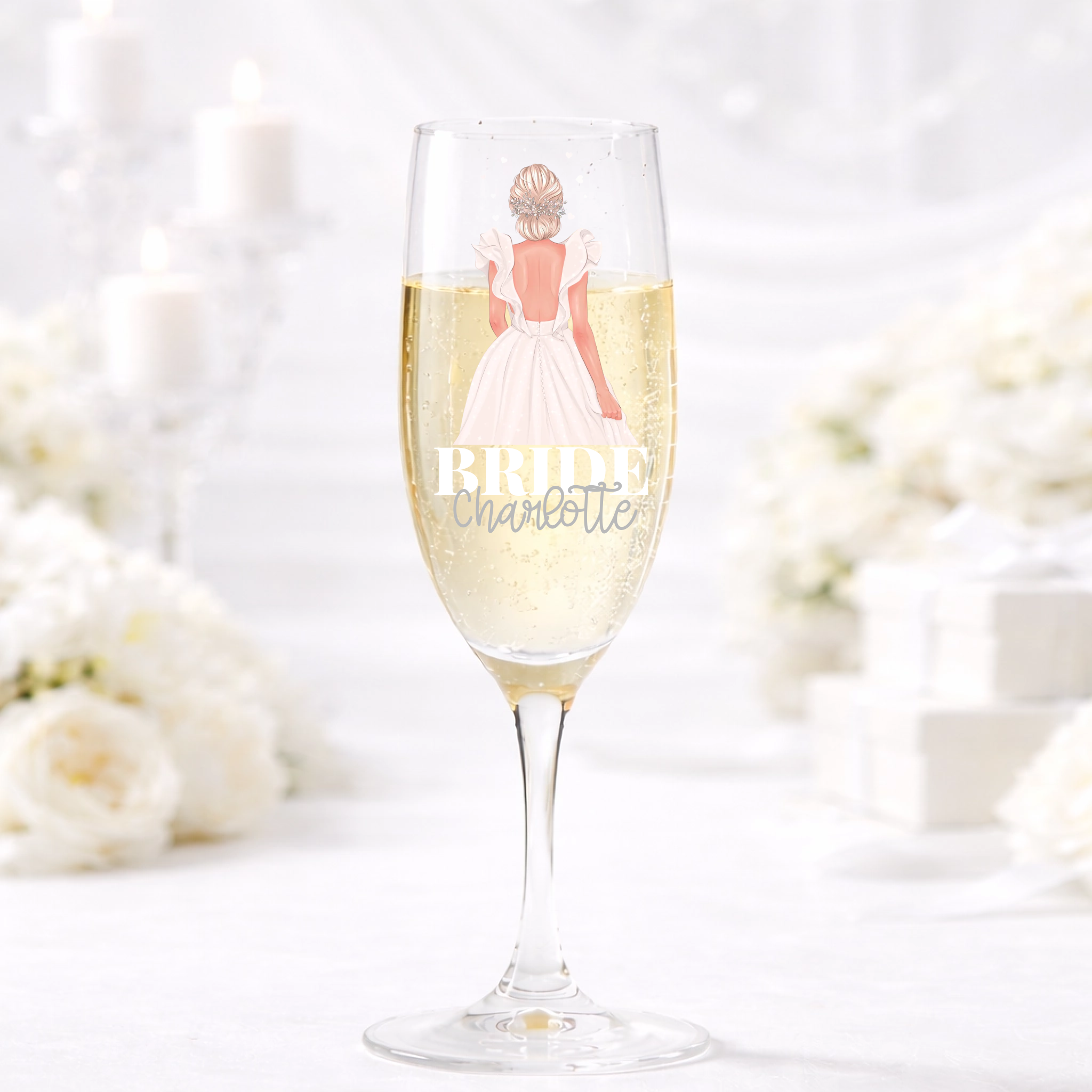 UVDTF  - Bride Glass Decal