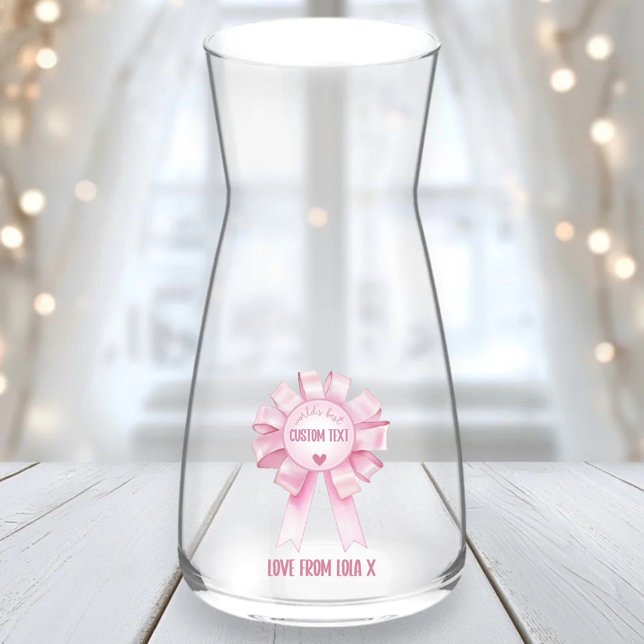 UVDTF  - Nanny Rosette Vase Decal