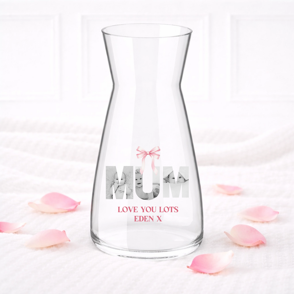 UVDTF  - Mum Photo Upload Vase Decal