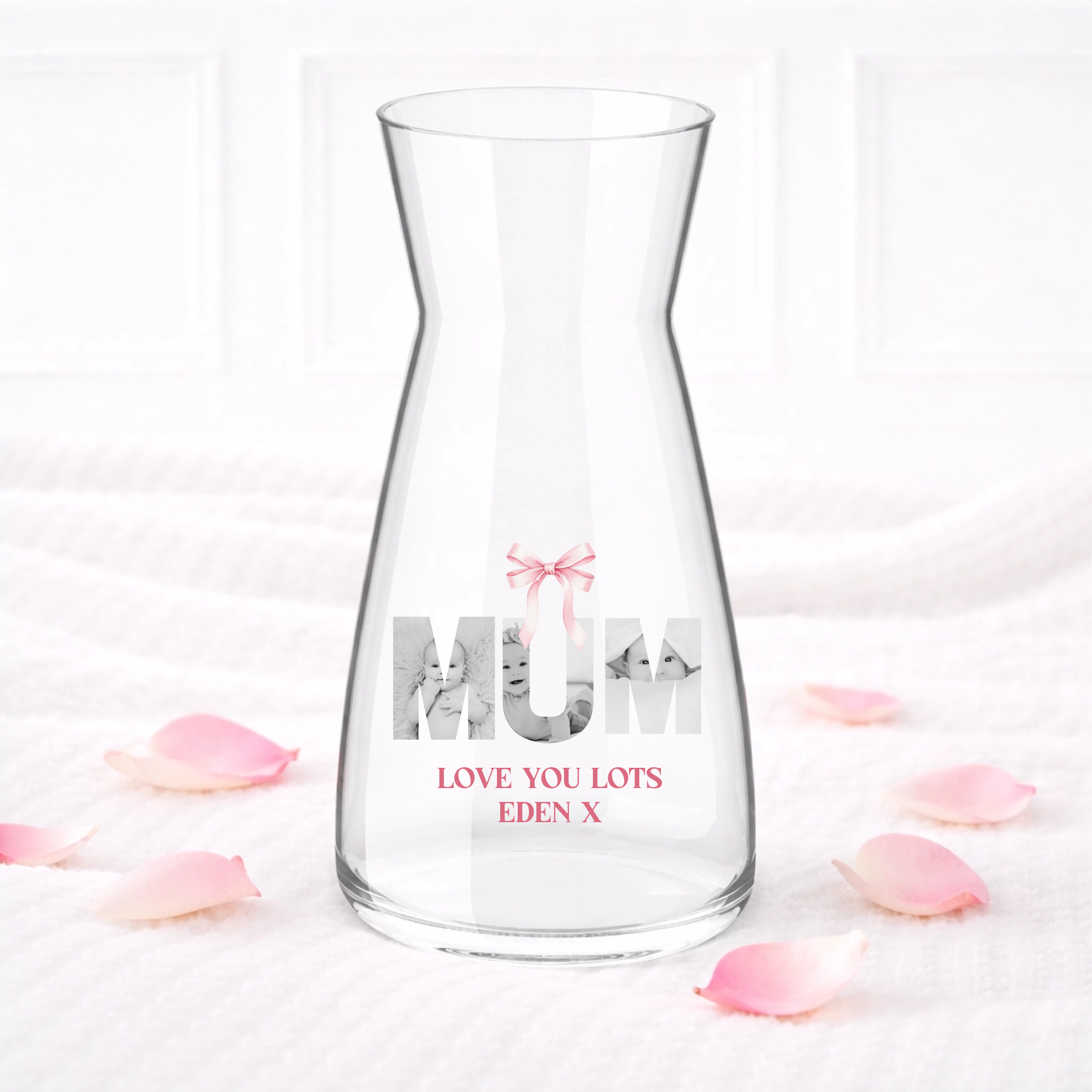 UVDTF  - Mum Photo Upload Vase Decal