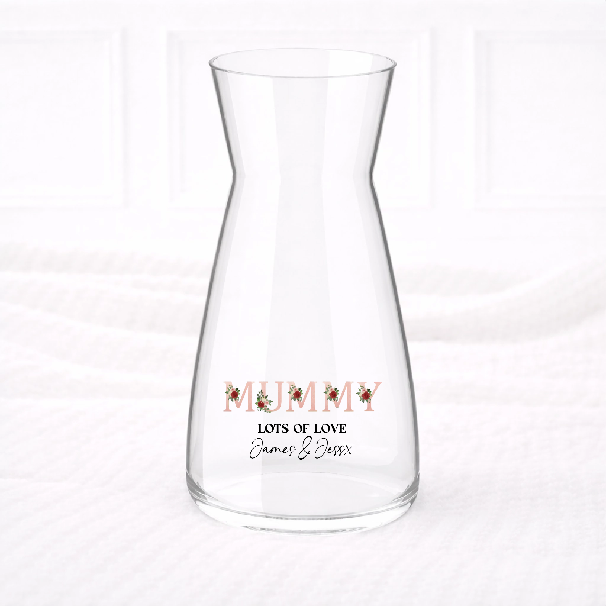 UVDTF  - Mummy Flower Alphabet Vase Decal