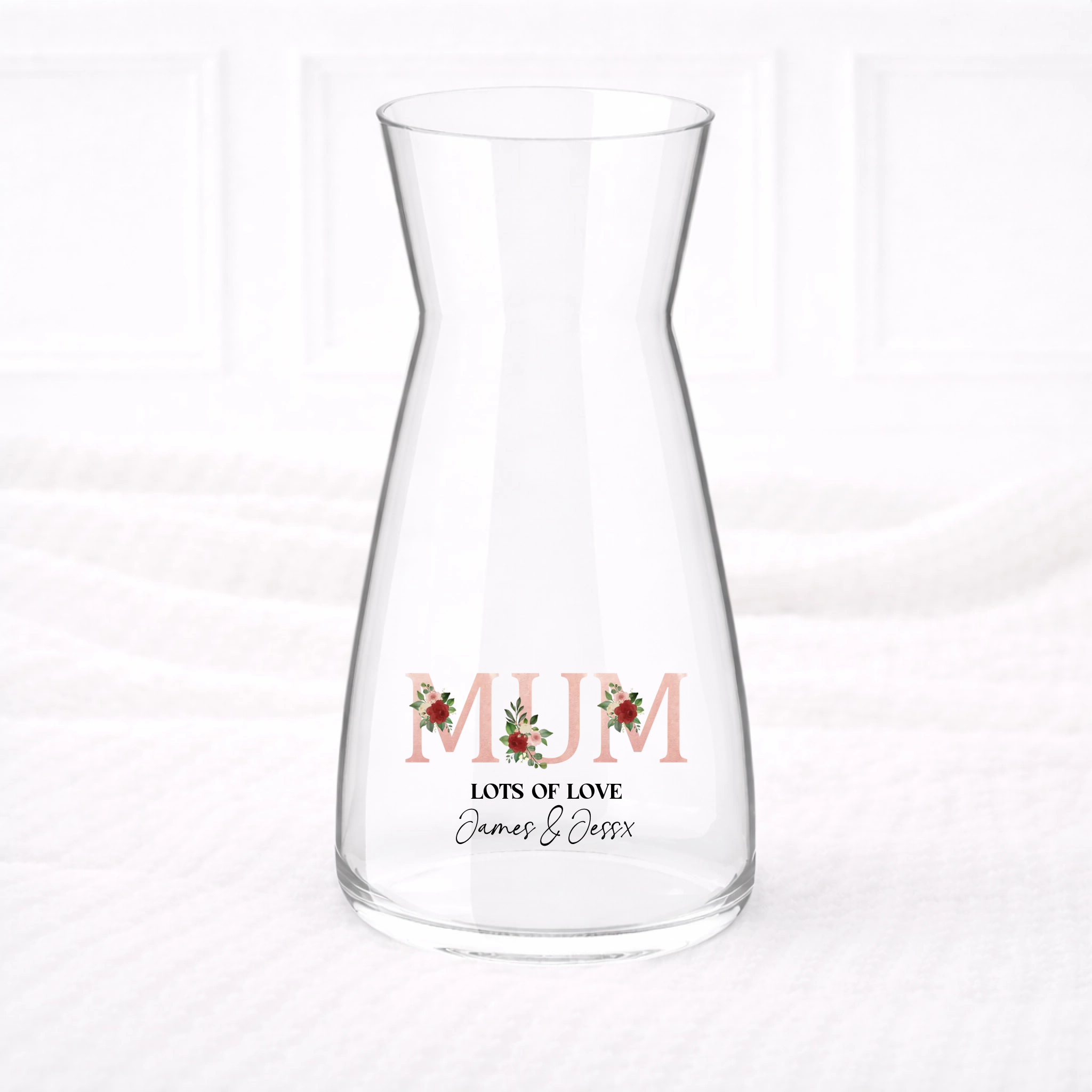 UVDTF  - Mum Flower Alphabet Vase Decal