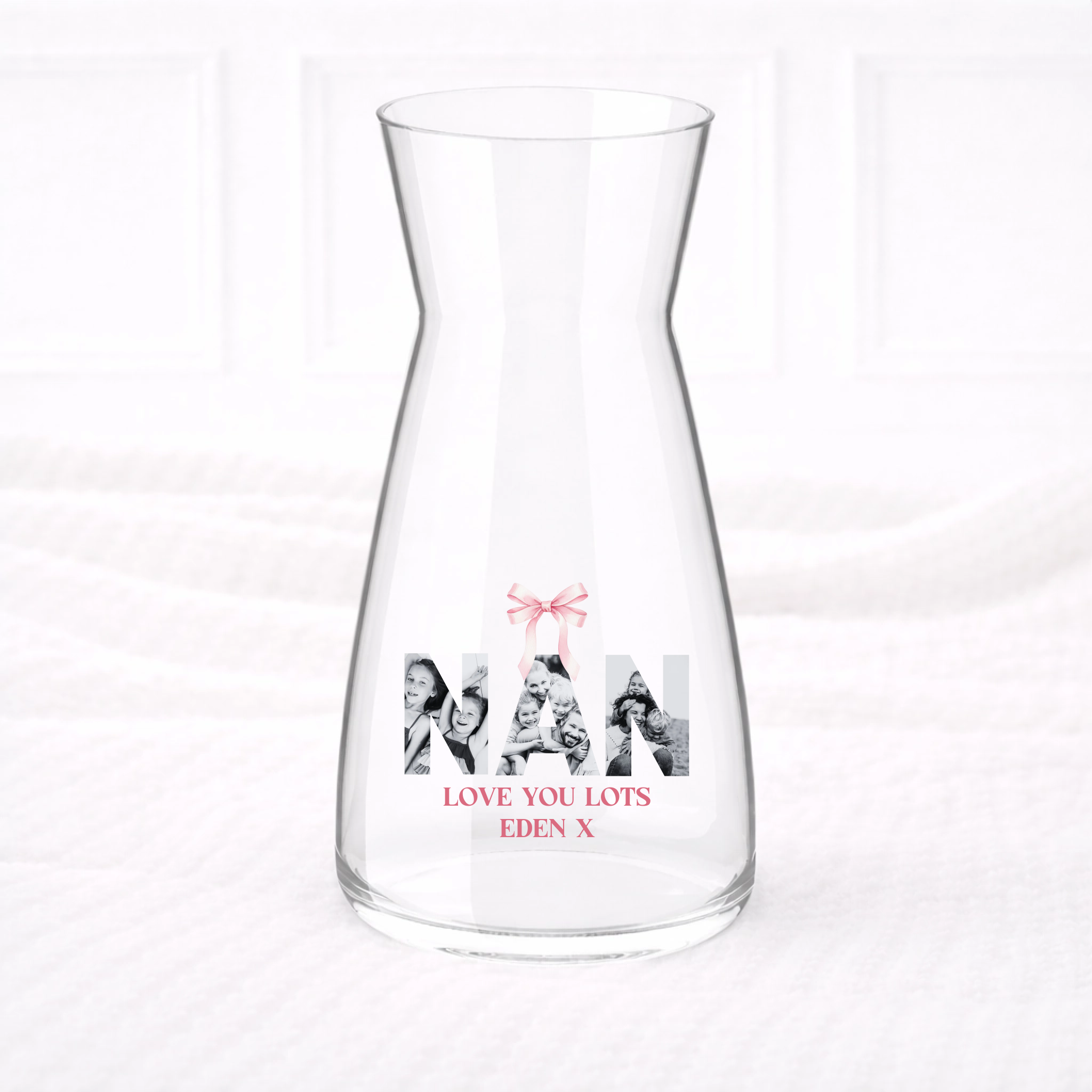 UVDTF  - Nan Photo Upload Vase Decal