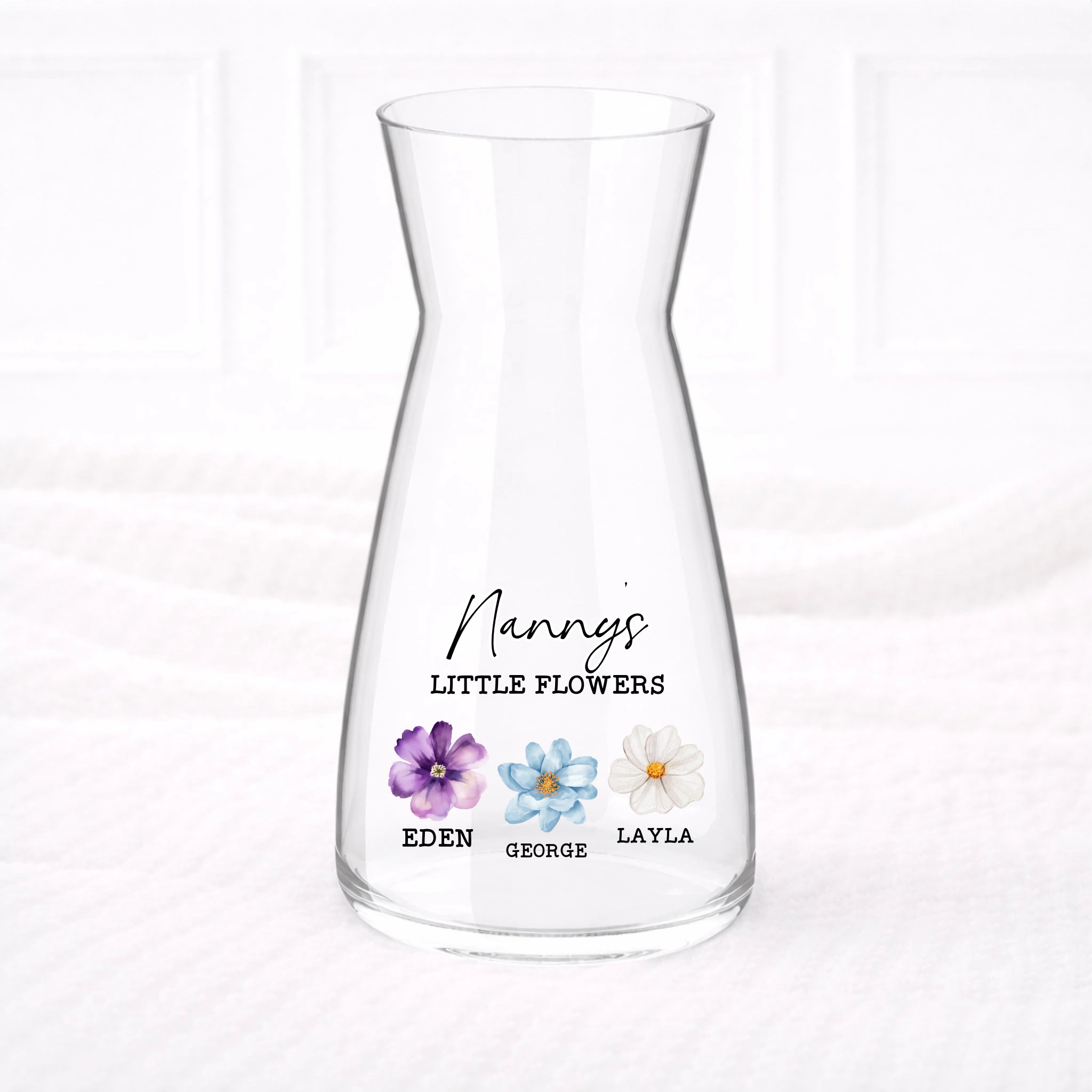 UVDTF  - Favourite Flowers Vase Decal