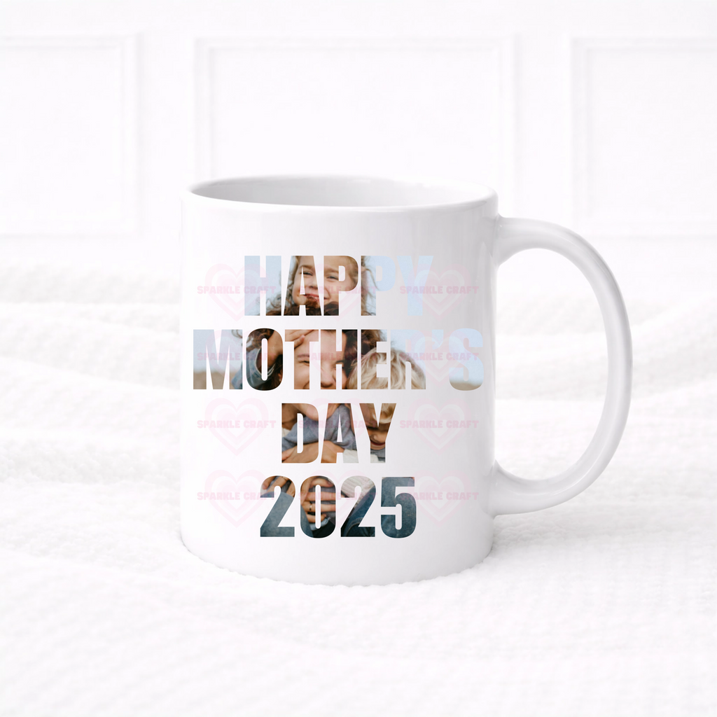 UVDTF -  Happy Mothers Day 2025 Photo Mug Decal