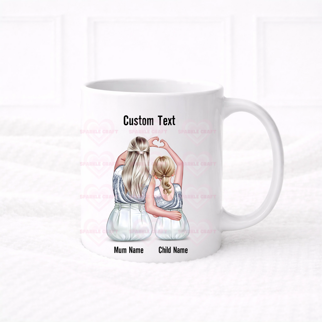 UVDTF -  Mum & Daughter Mug Decal