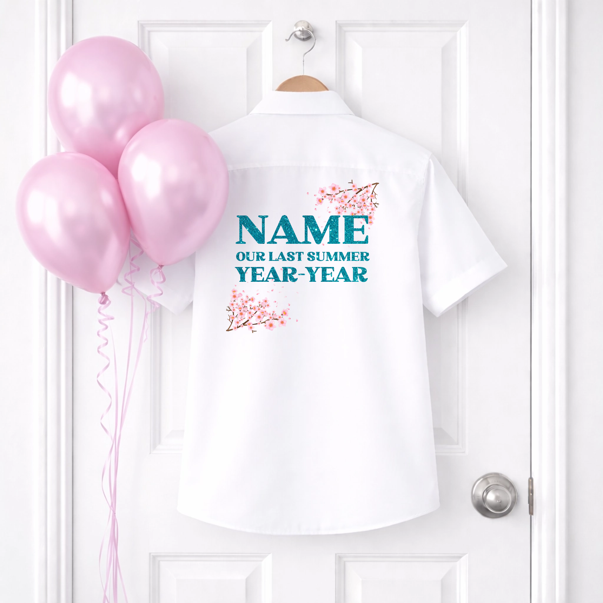 DTF School Shirt Leaver Decal -  Our Last Summer