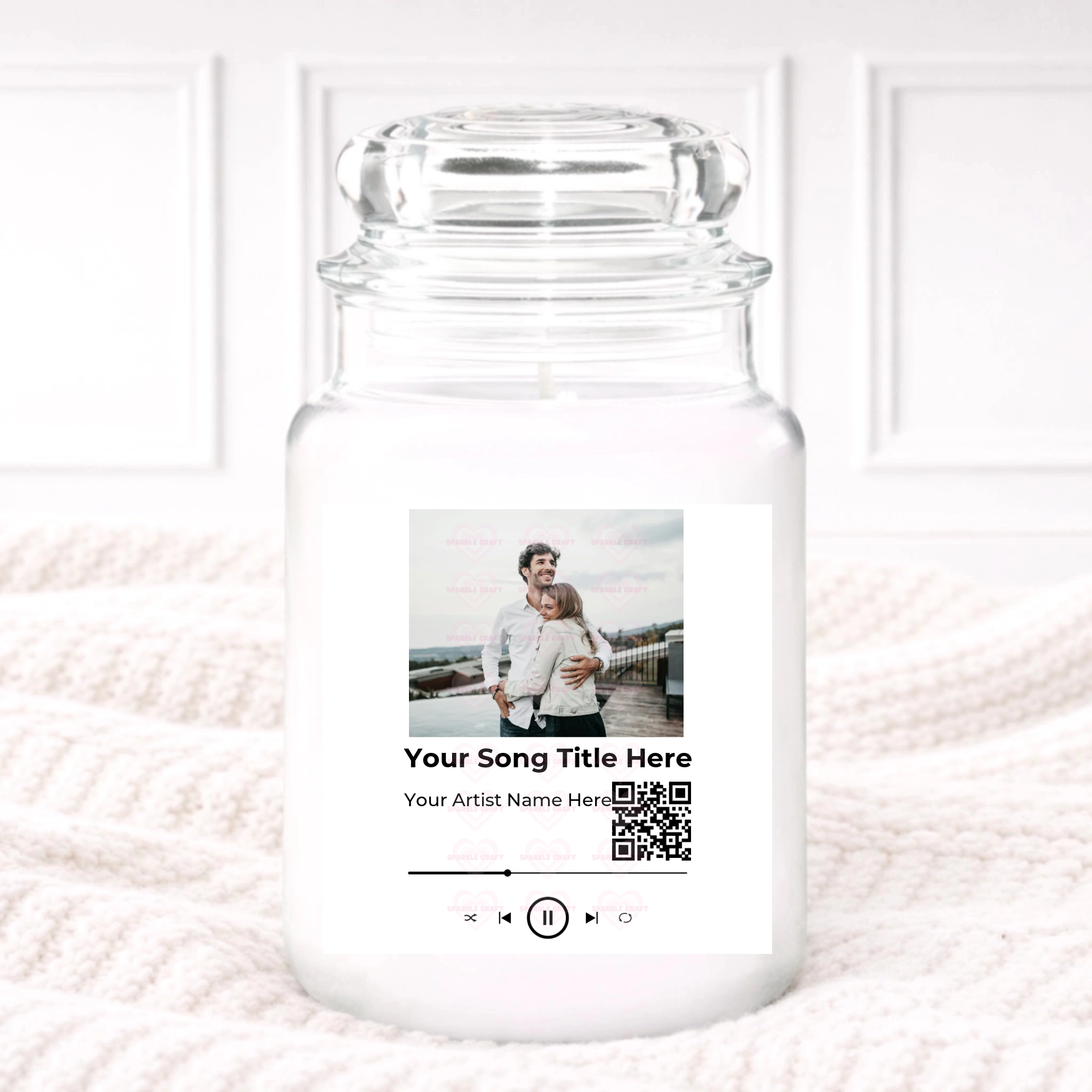 Music - Candle Label