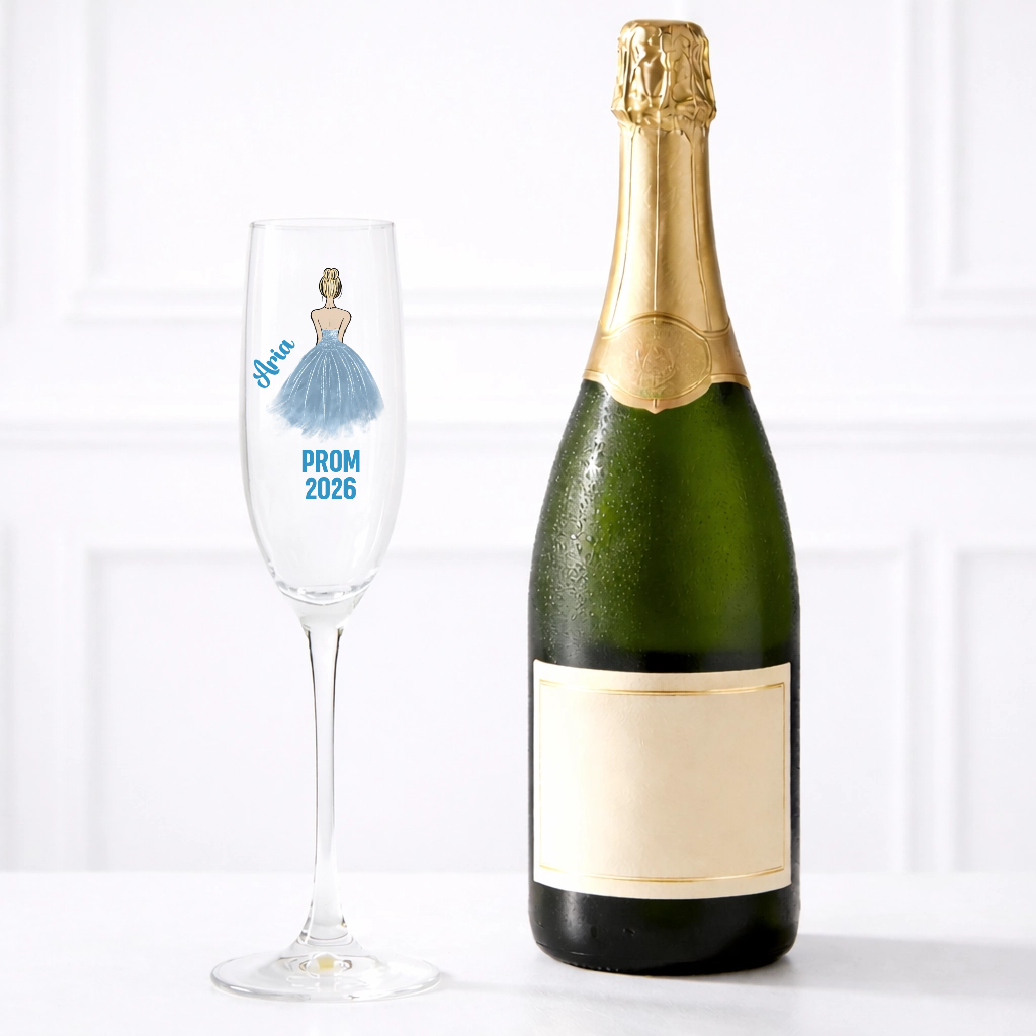 UVDTF - Prom Decal Baby Blue