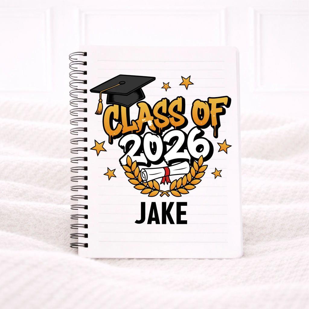 UVDTF -  Graffiti Wreath Notebook Decal