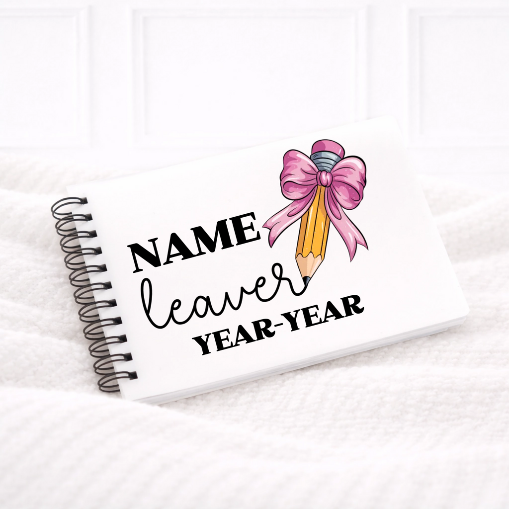 UVDTF -  Bow Crayon Notebook Decal