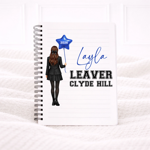 UVDTF - Blue Balloon Notebook Decal