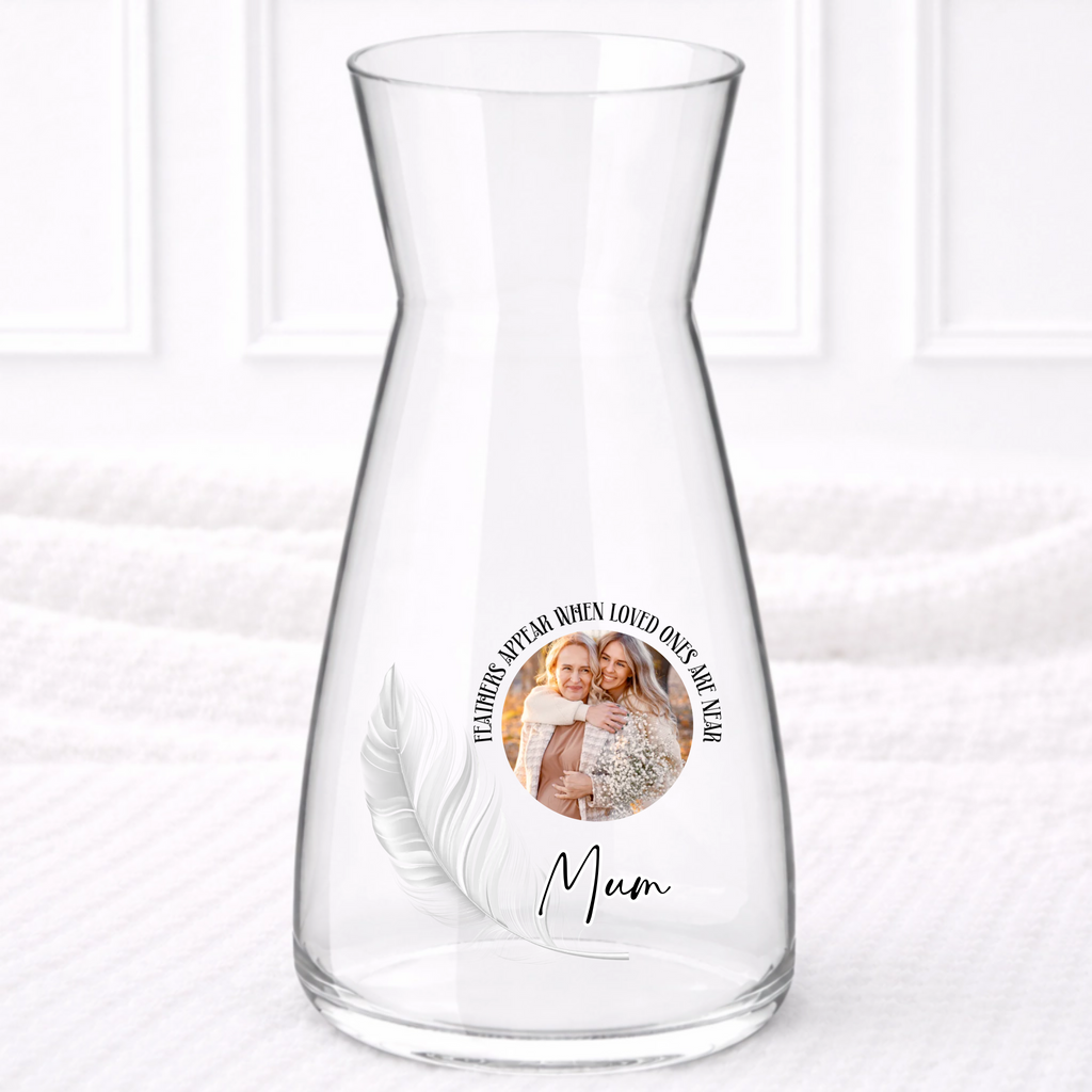 UVDTF  - Feathers Appear Vase Decal