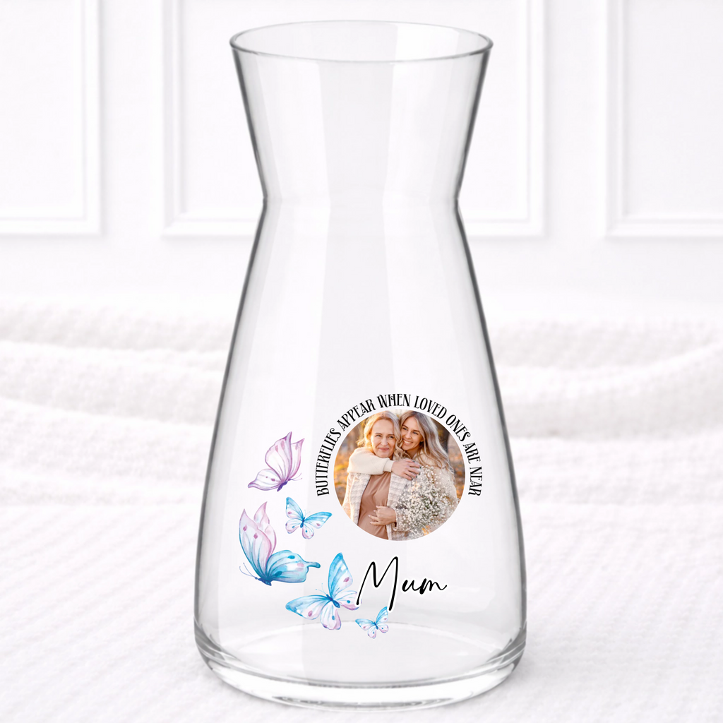 UVDTF  - Butterflies Appear Vase Decal