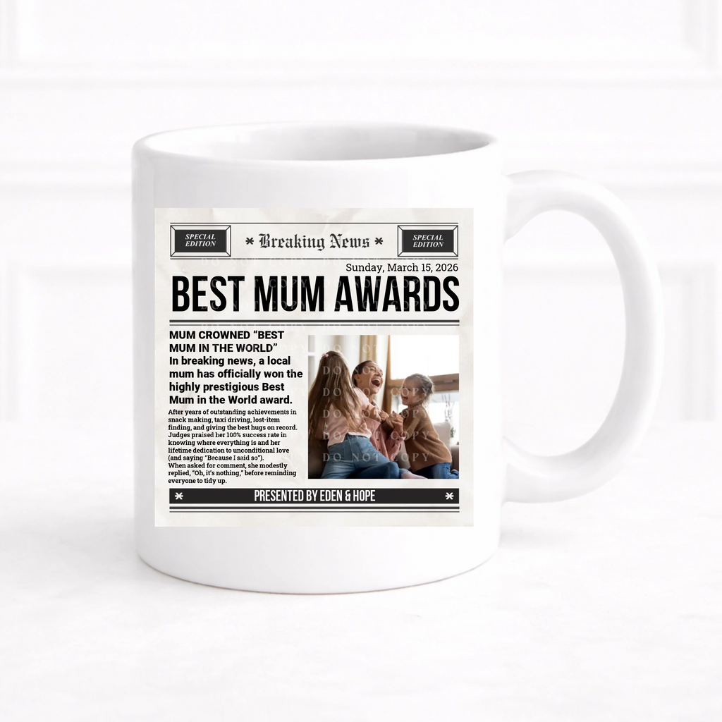 UVDTF -  Mug Breaking News