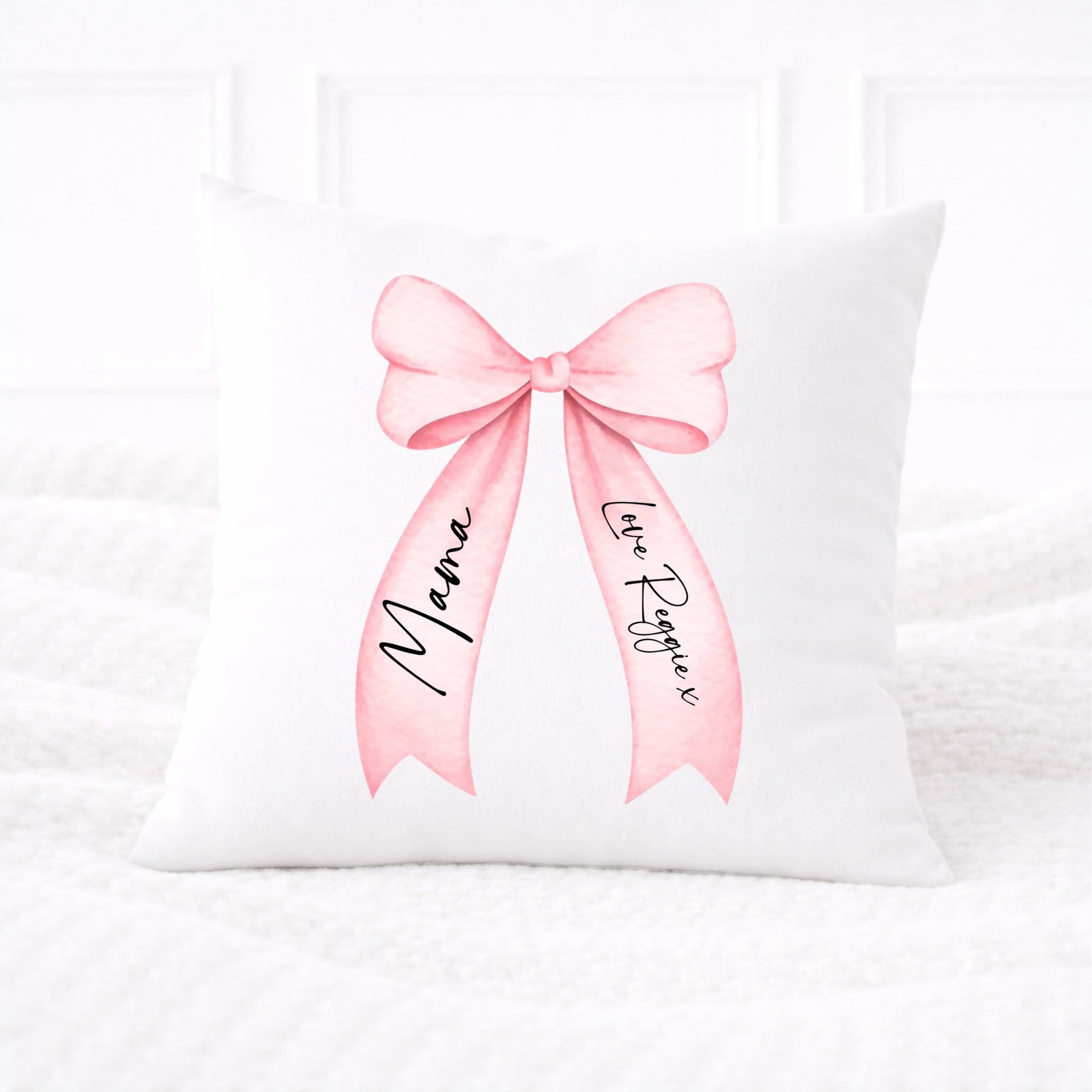 DTF -  Bow Cushion Cover Decal