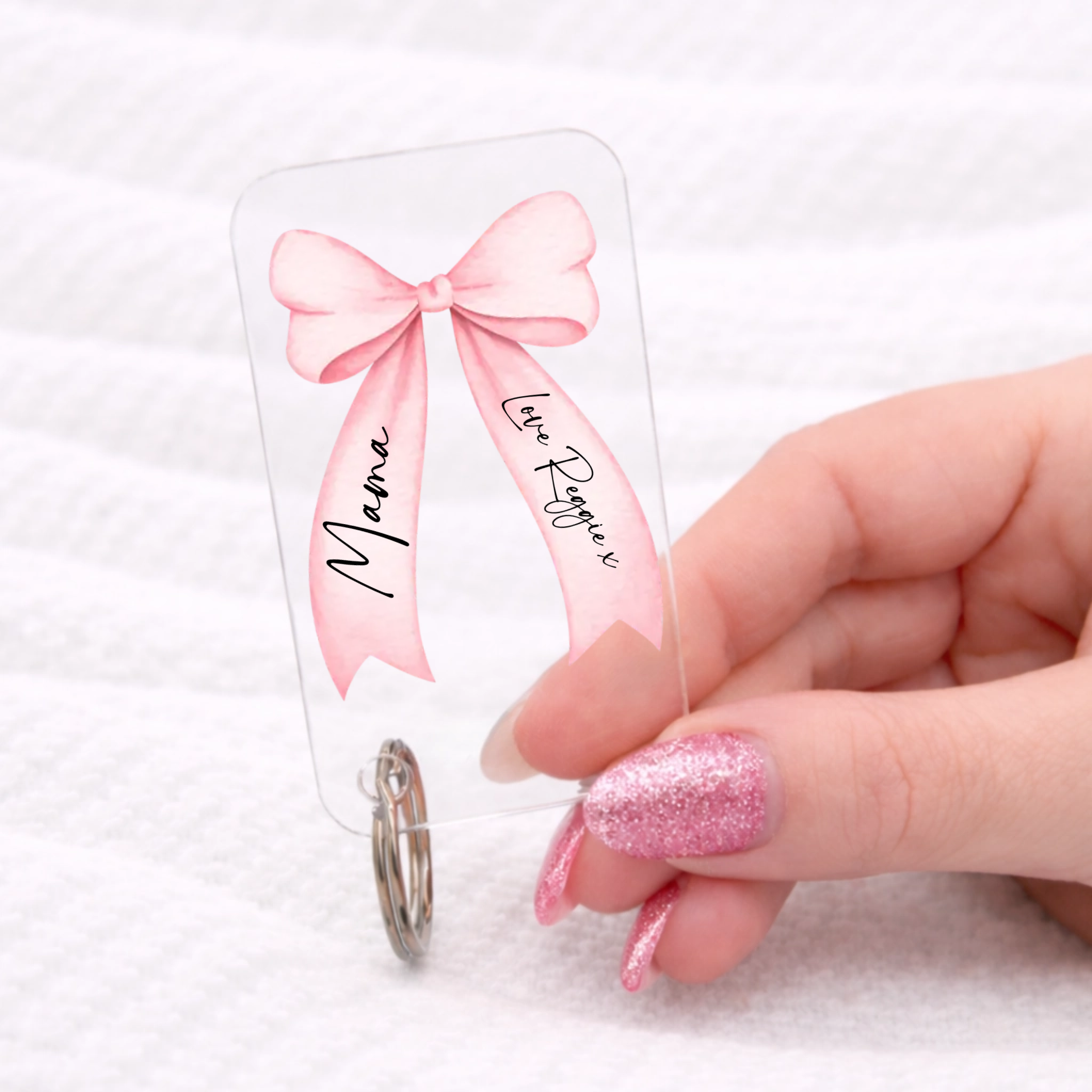 UVDTF -  Bow Keyring Decal