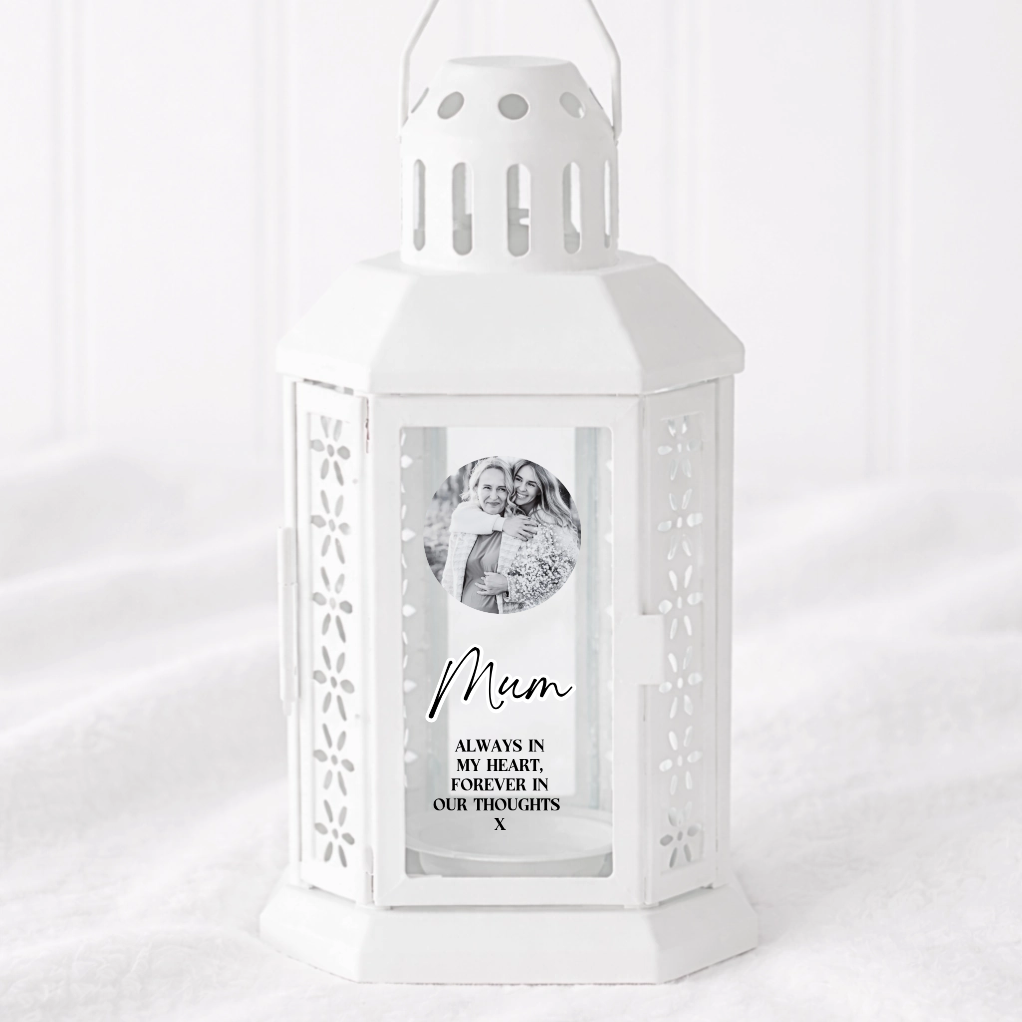 UVDTF  - Simple Photo and Text Lantern Decal