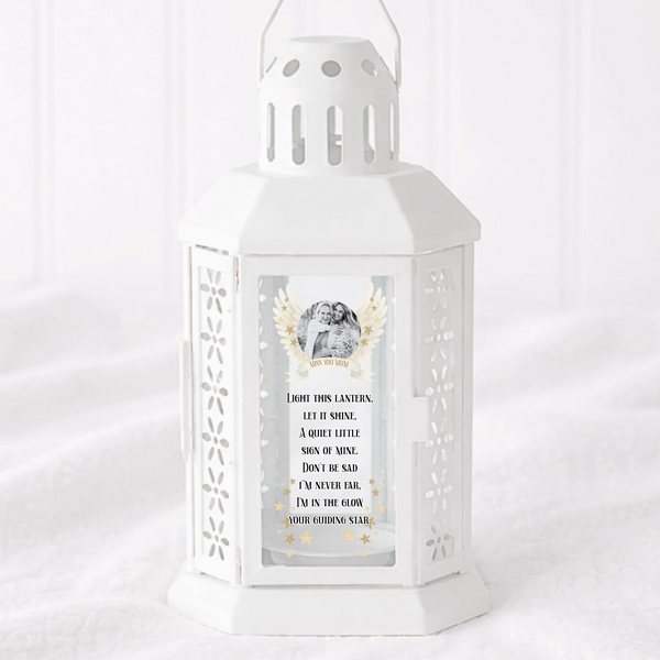 UVDTF  - Angel Wings and Stars Lantern Decal