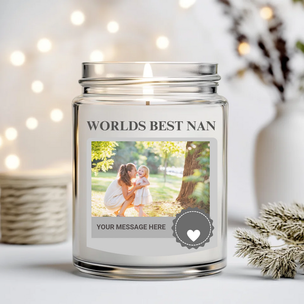 World Best Nan Candle Label
