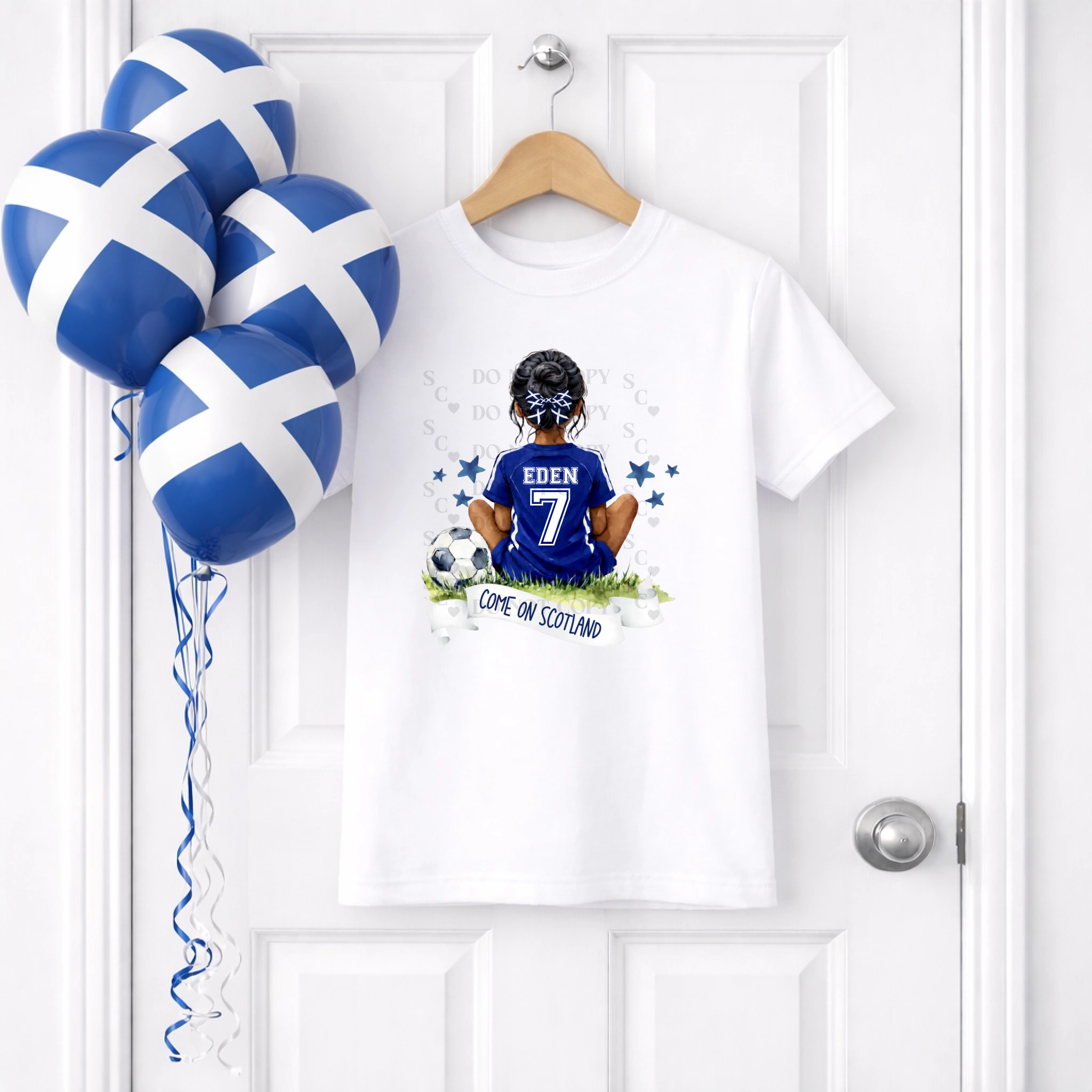 DTF  - Girl Scotland T Shirt Decal