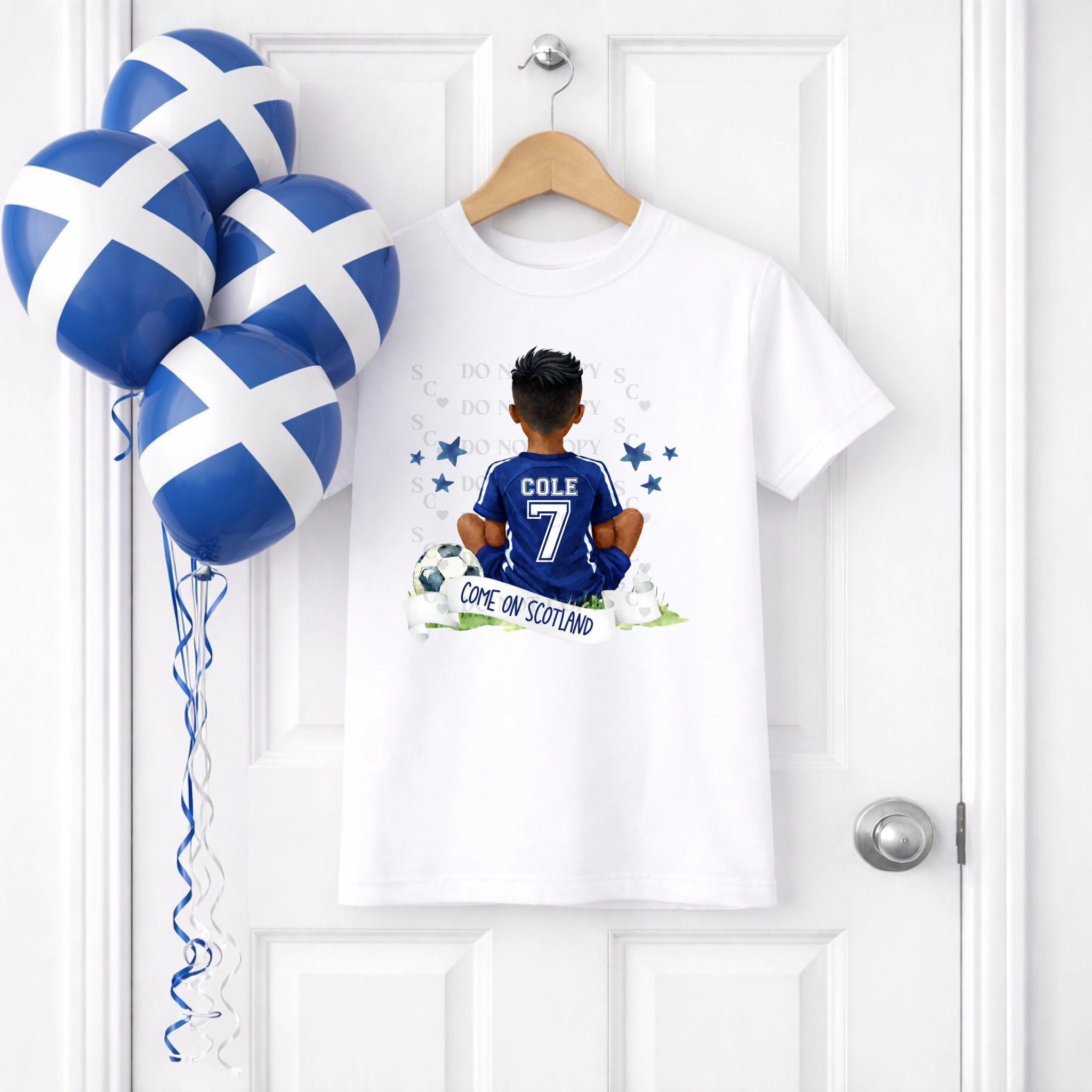 DTF  - Boy Scotland T Shirt Decal