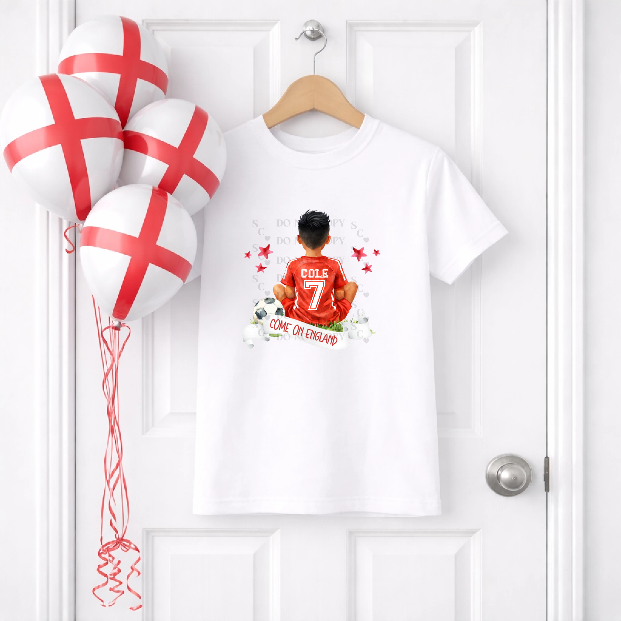 DTF  - Boy England T Shirt Decal