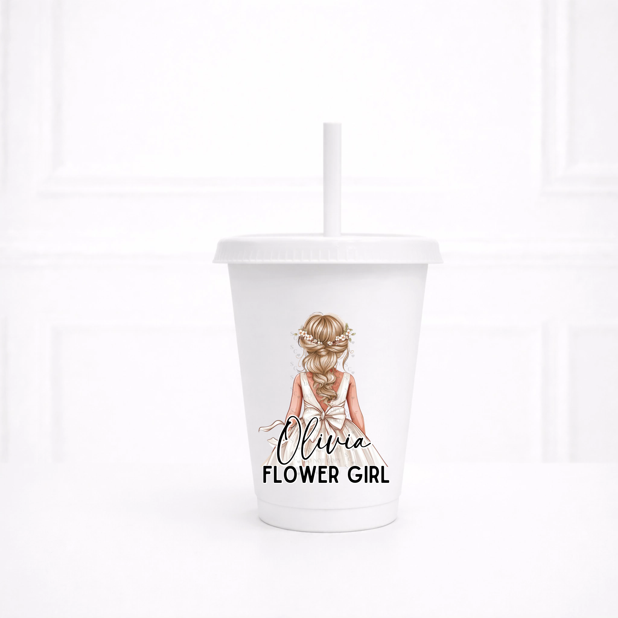 UVDTF - Flower Girl Decal