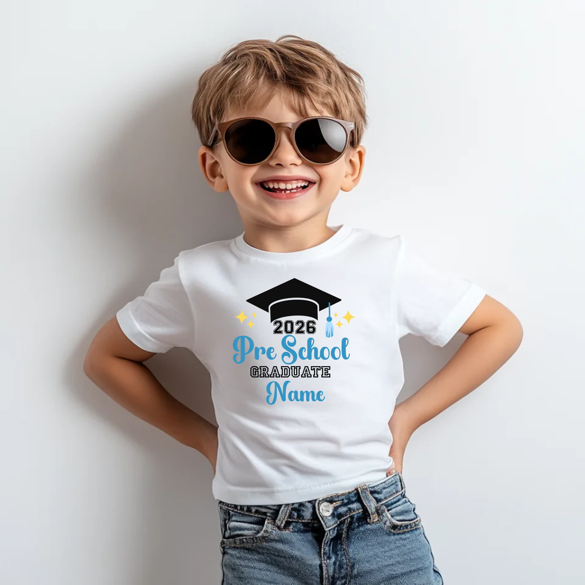 DTF - Pre School Graduate Blue