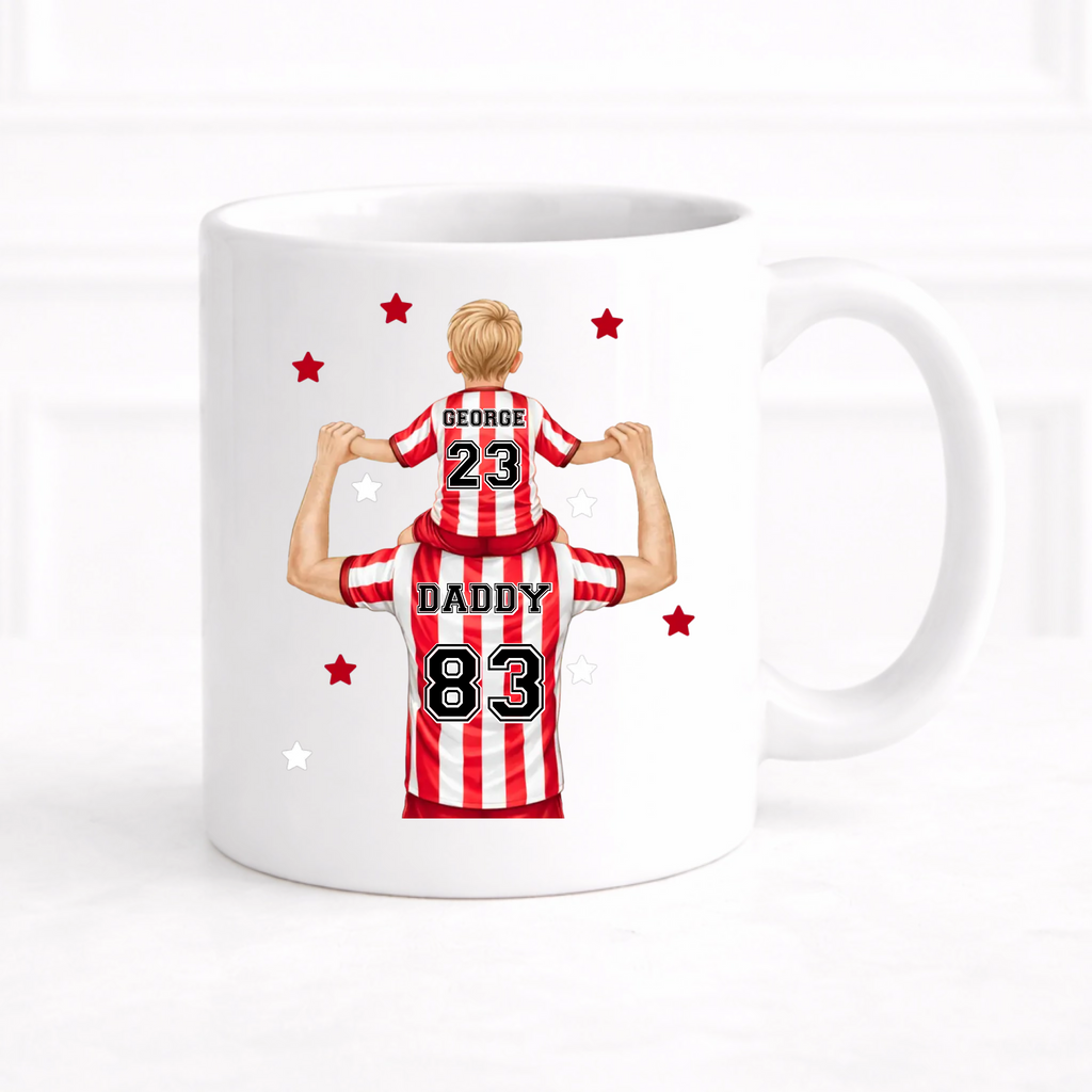 UVDTF  - Man and Boy Football Mug Decal